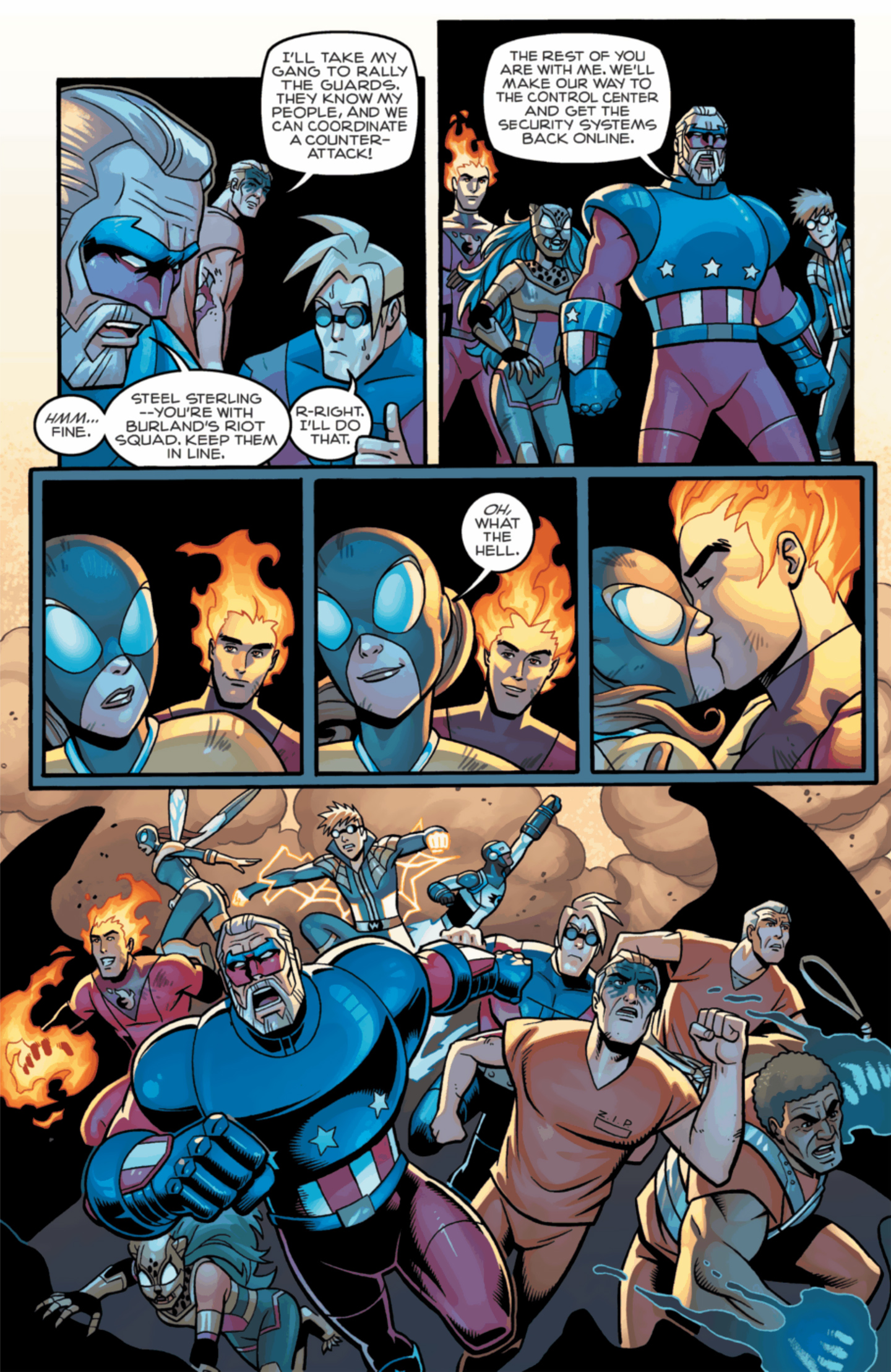 Read online New Crusaders: Rise Of The Heroes comic -  Issue #6 - Act I - 5