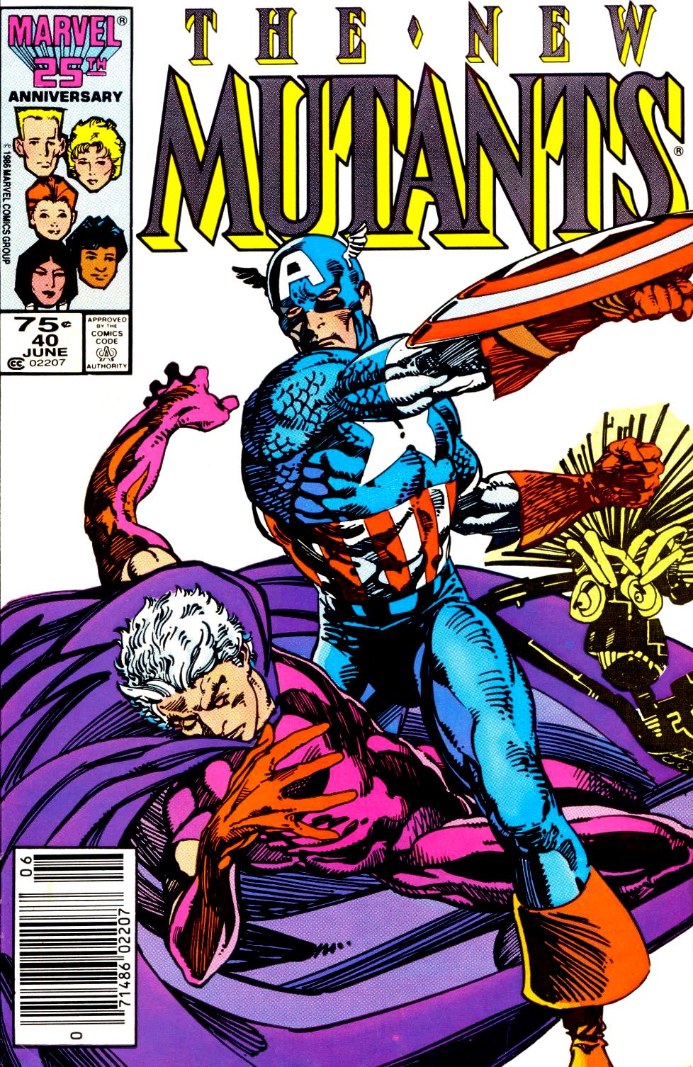 The New Mutants Issue #40 #47 - English 1