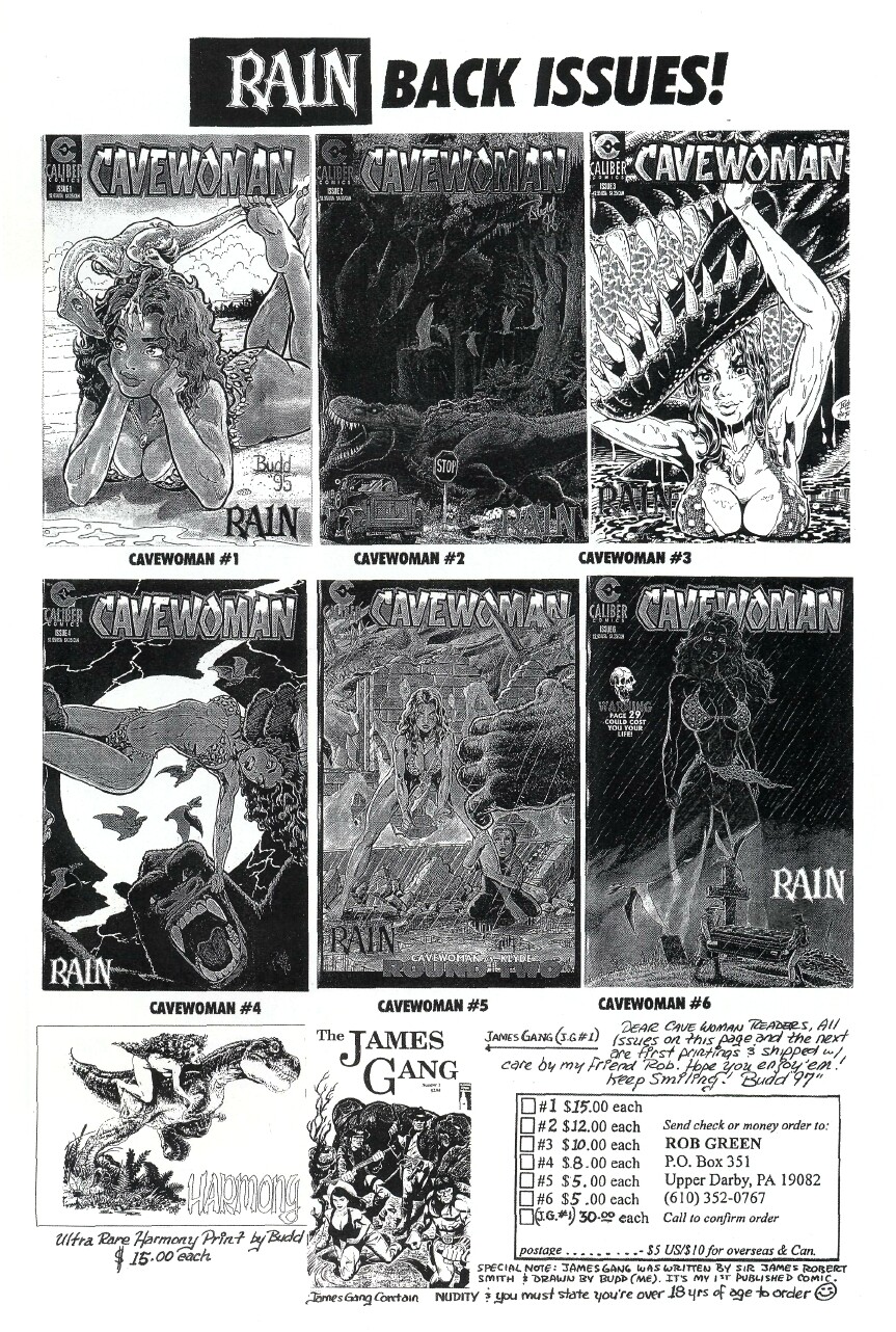 Read online Cavewoman: Rain comic -  Issue #7 - 35