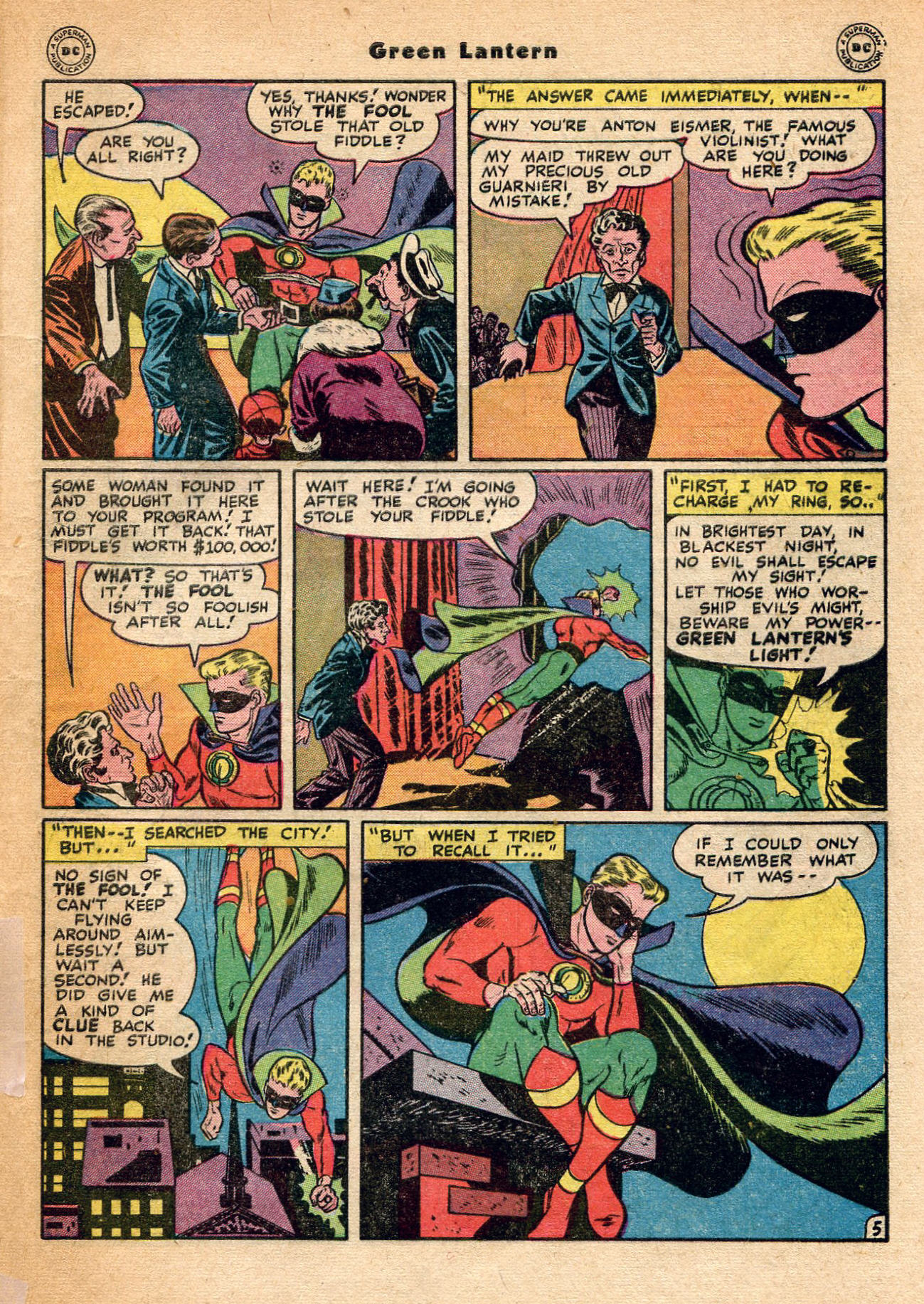 Read online Green Lantern (1941) comic -  Issue #28 - 8