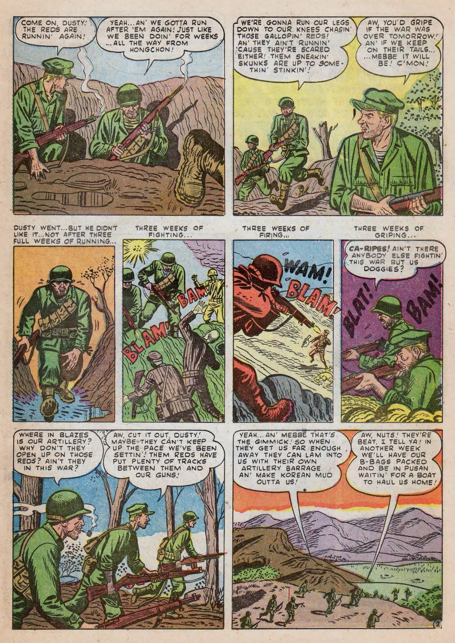 Read online War Action comic -  Issue #6 - 13