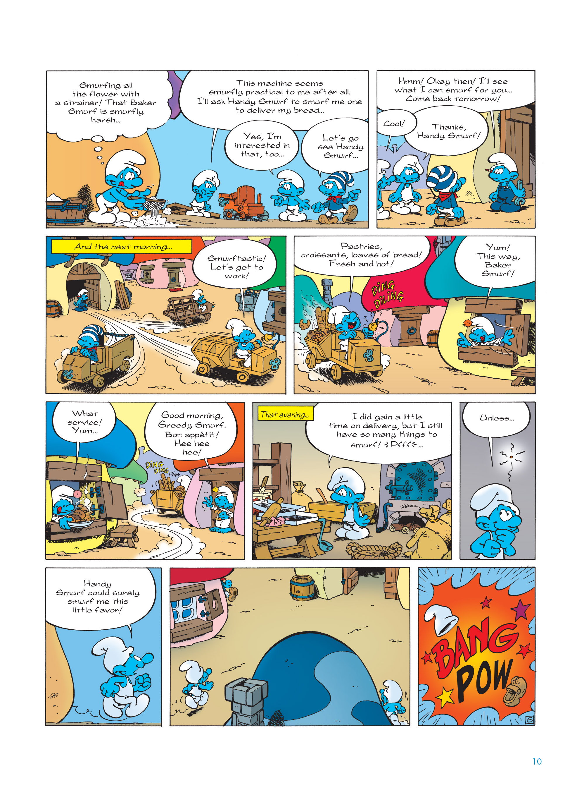 Read online The Smurfs comic -  Issue #23 - 10