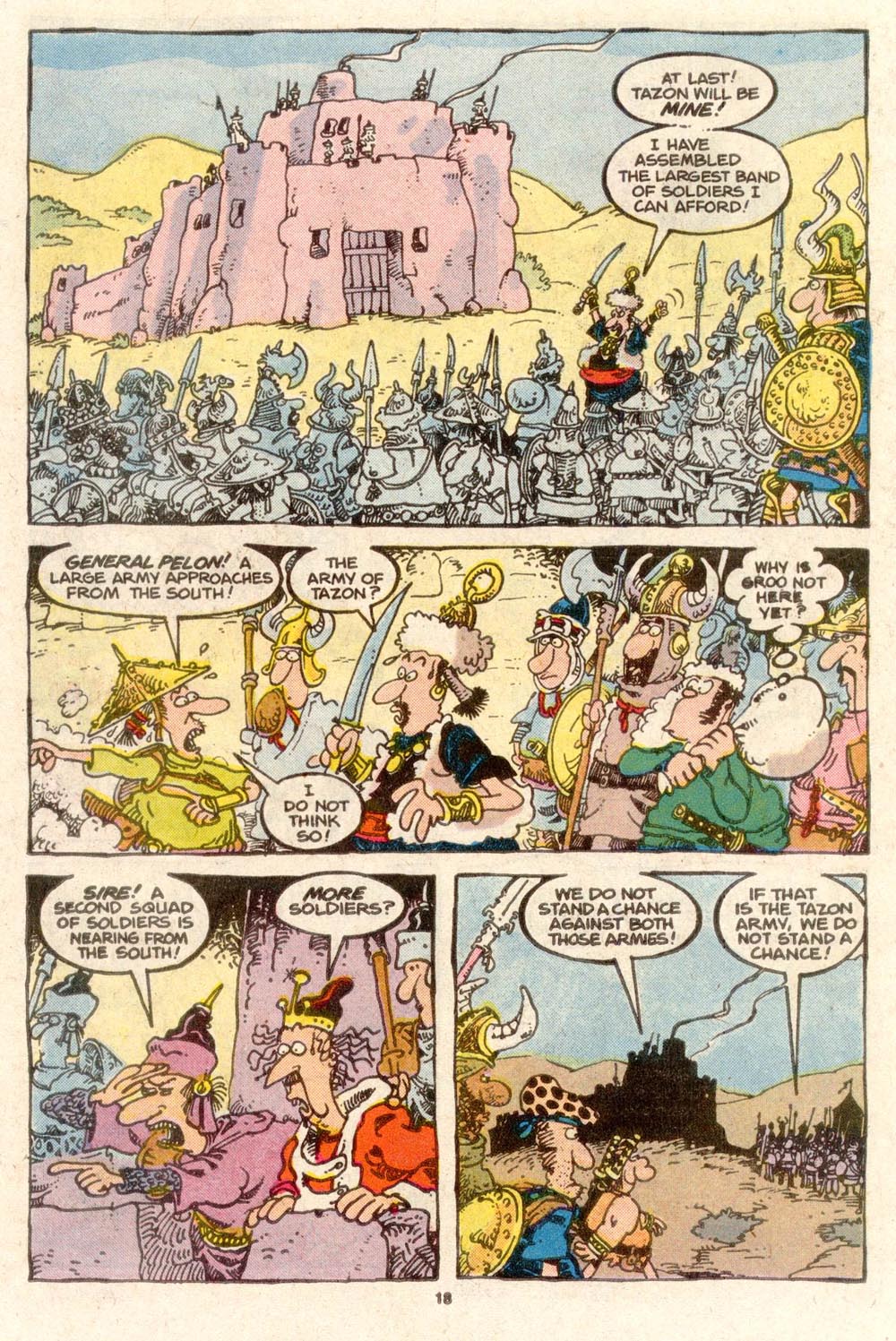 Read online Sergio Aragonés Groo the Wanderer comic -  Issue #38 - 18