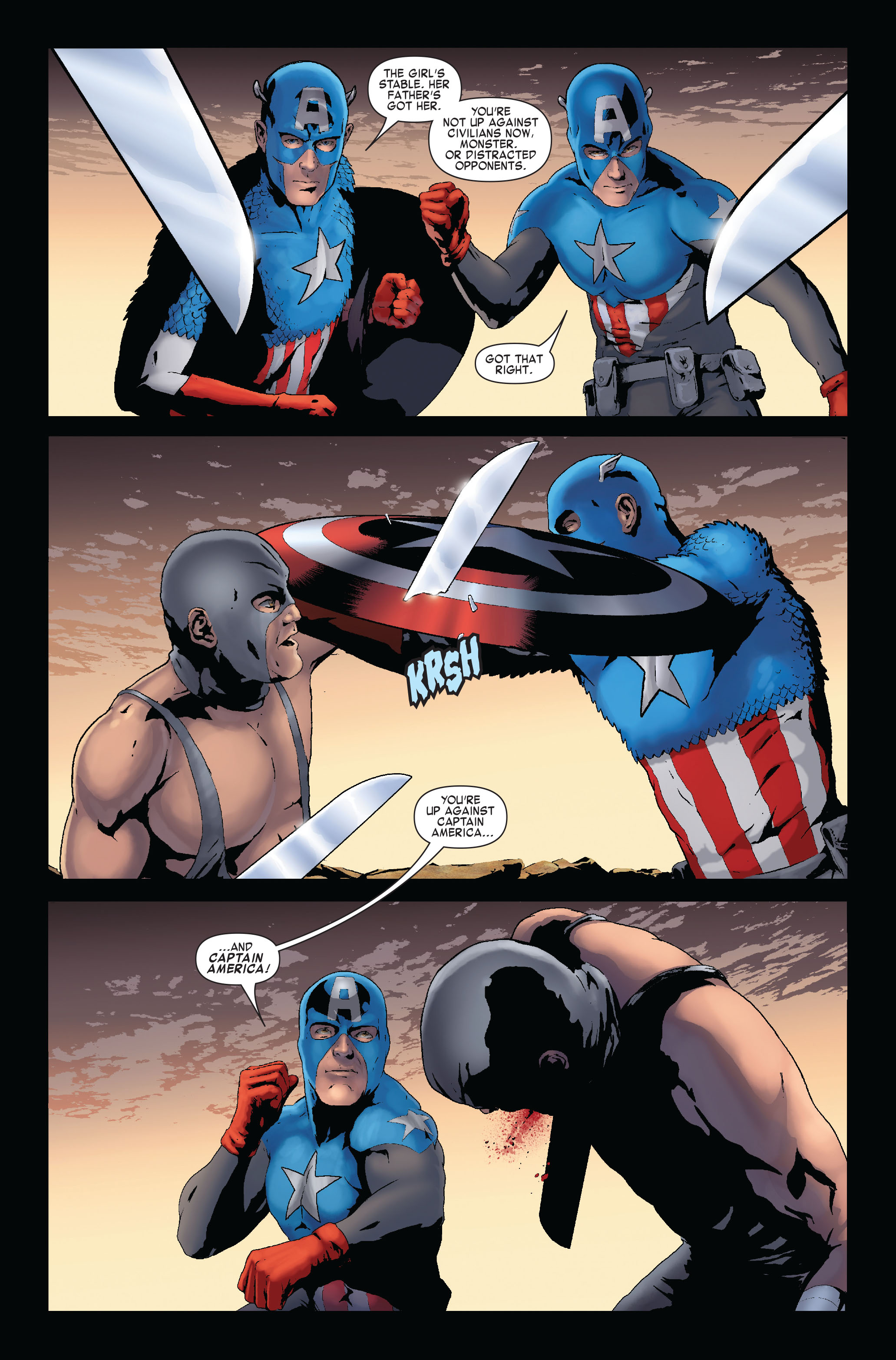 Read online Siege: Captain America comic -  Issue # Full - 22