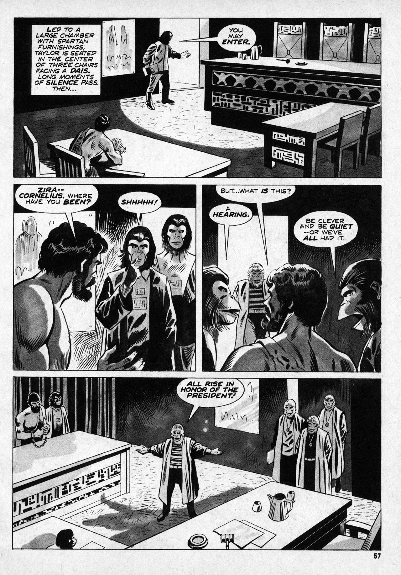 Read online Planet of the Apes comic -  Issue #4 - 51