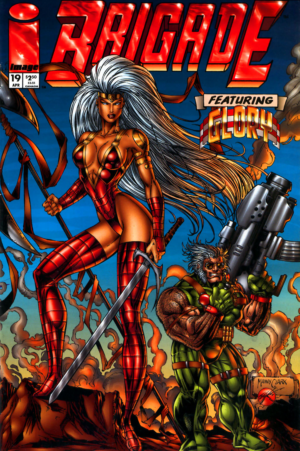 Read online Brigade (1993) comic -  Issue #19 - 1