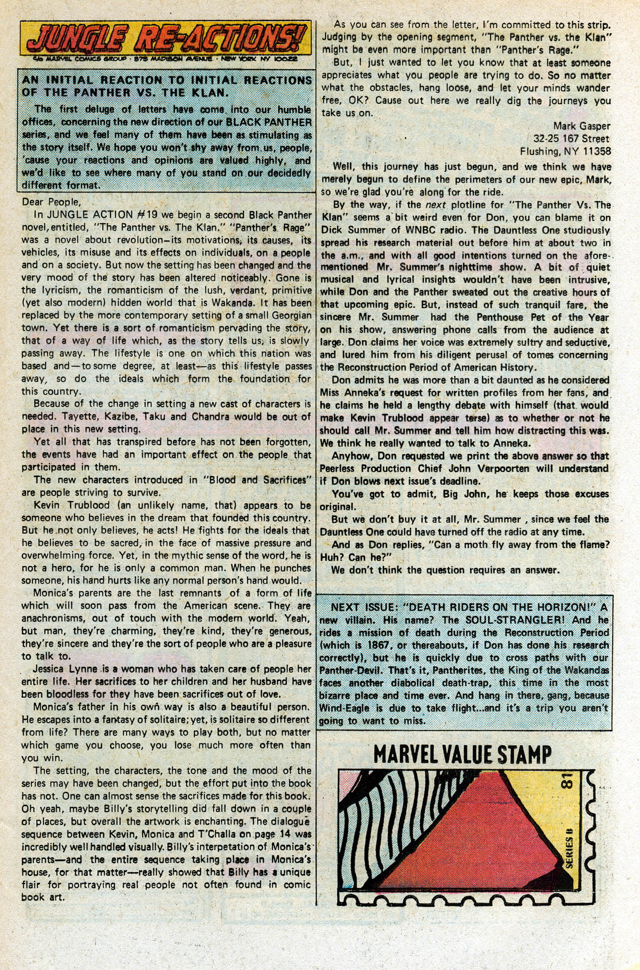Read online Jungle Action (1972) comic -  Issue #21 - 20