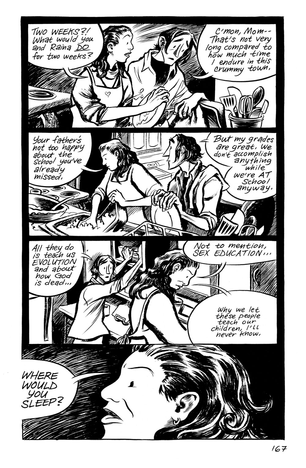 Read online Blankets comic -  Issue #1 - 165
