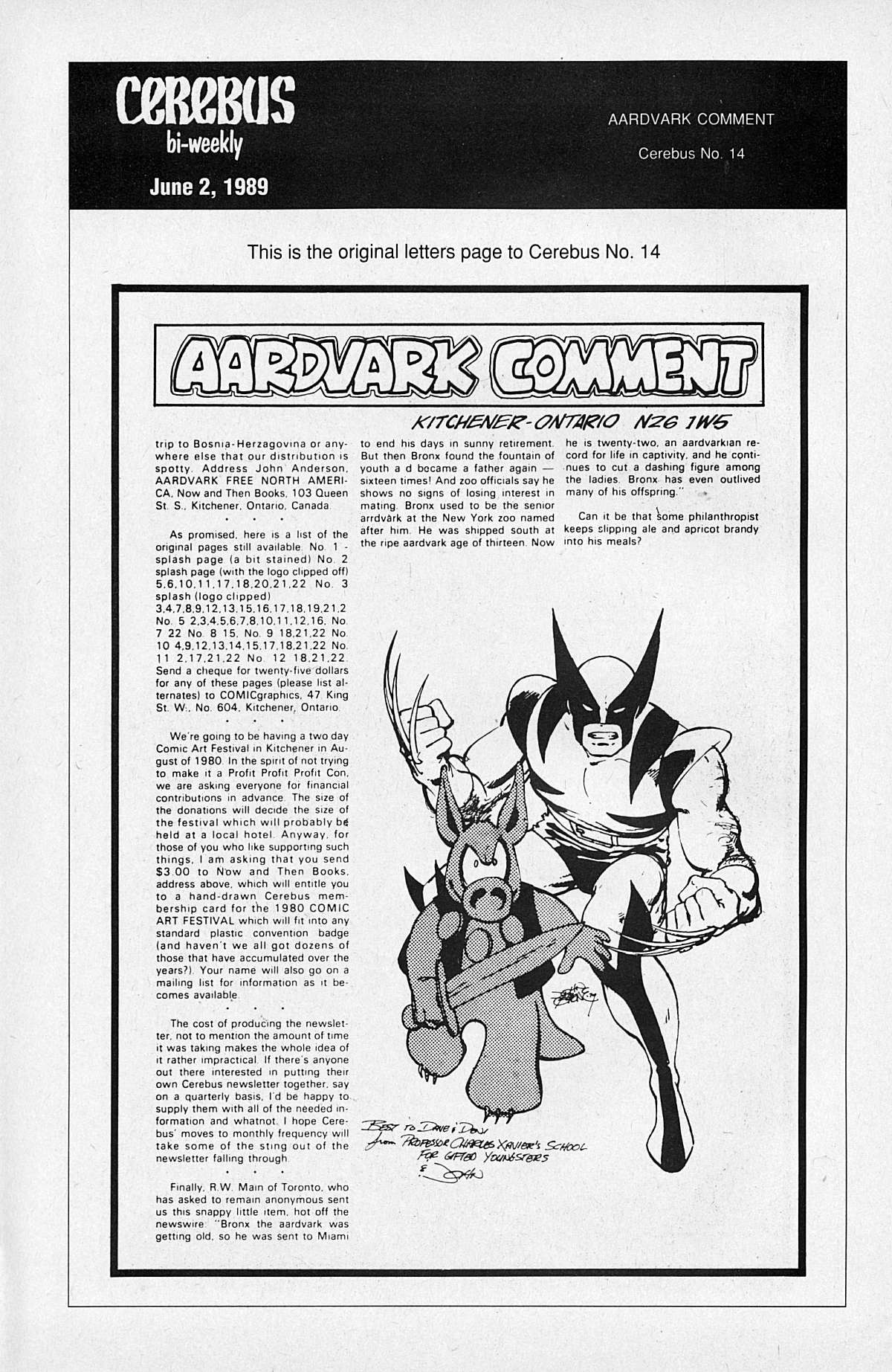 Read online Cerebus comic -  Issue #14 - 28