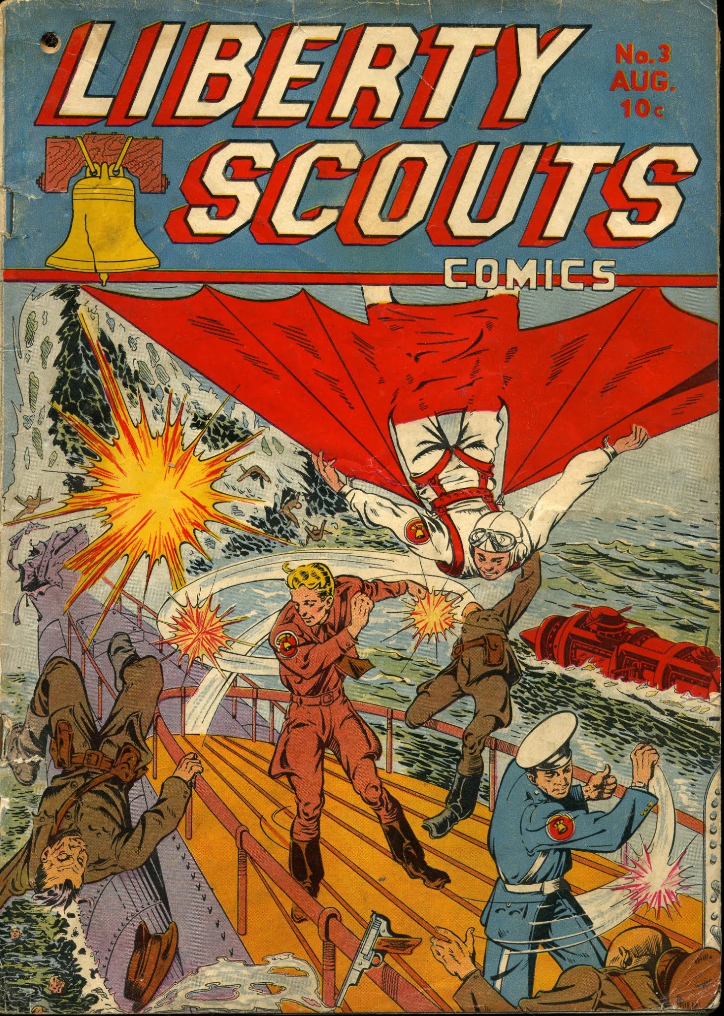 Read online Liberty Scouts Comics comic -  Issue #3 - 1