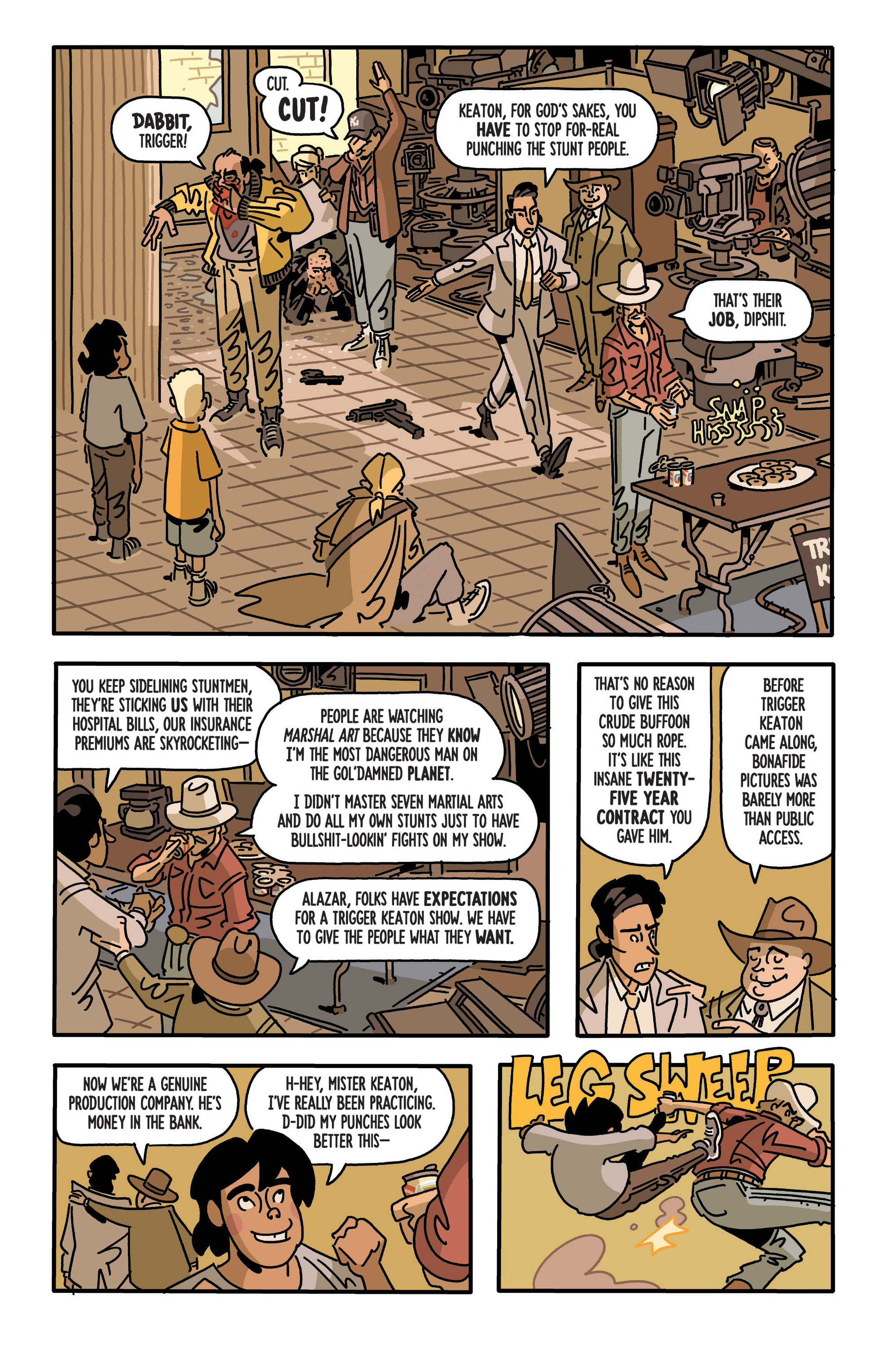 Read online The Six Sidekicks of Trigger Keaton comic -  Issue #1 - 5