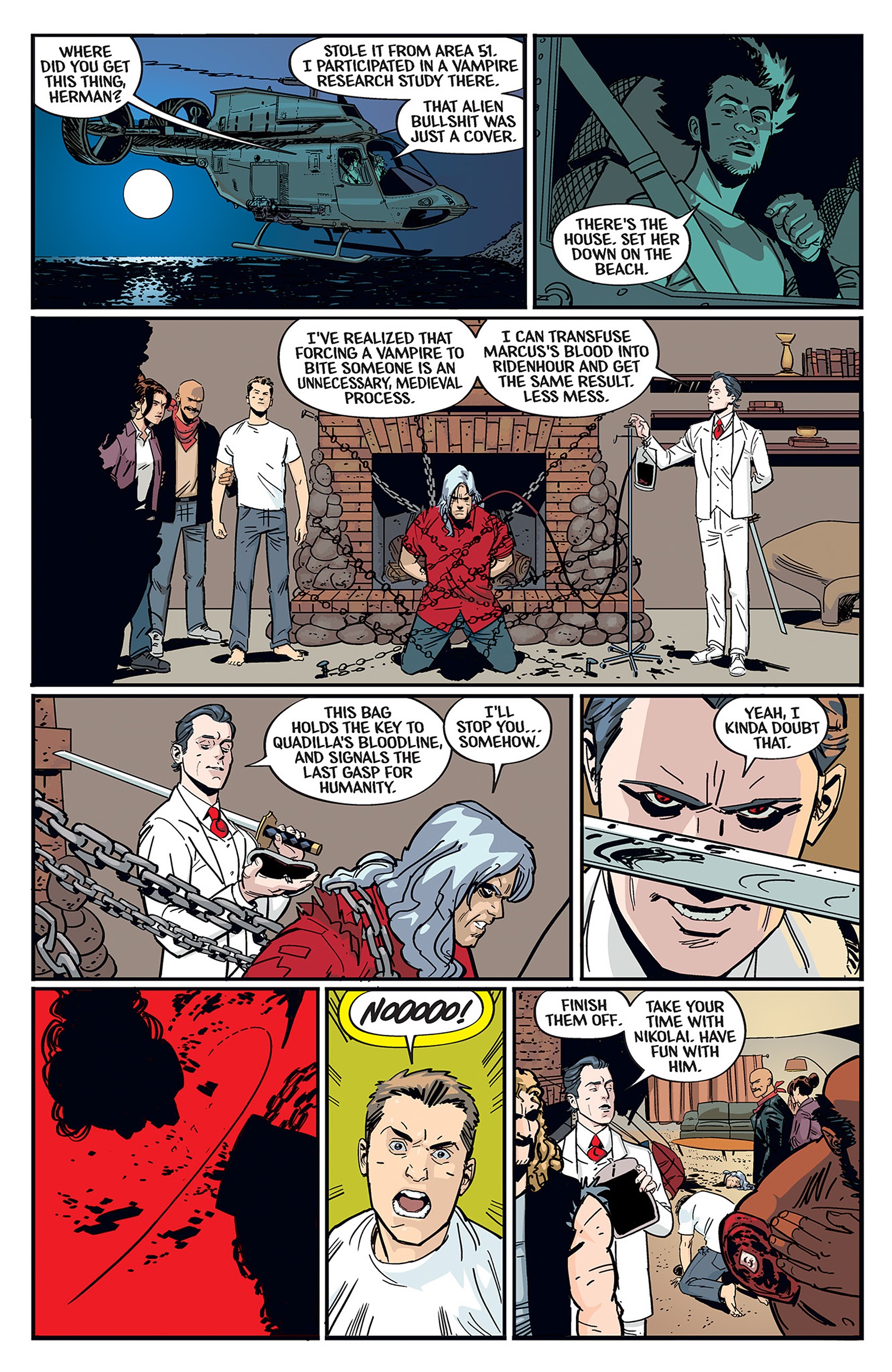 Read online Blood Brothers (2013) comic -  Issue #3 - 11