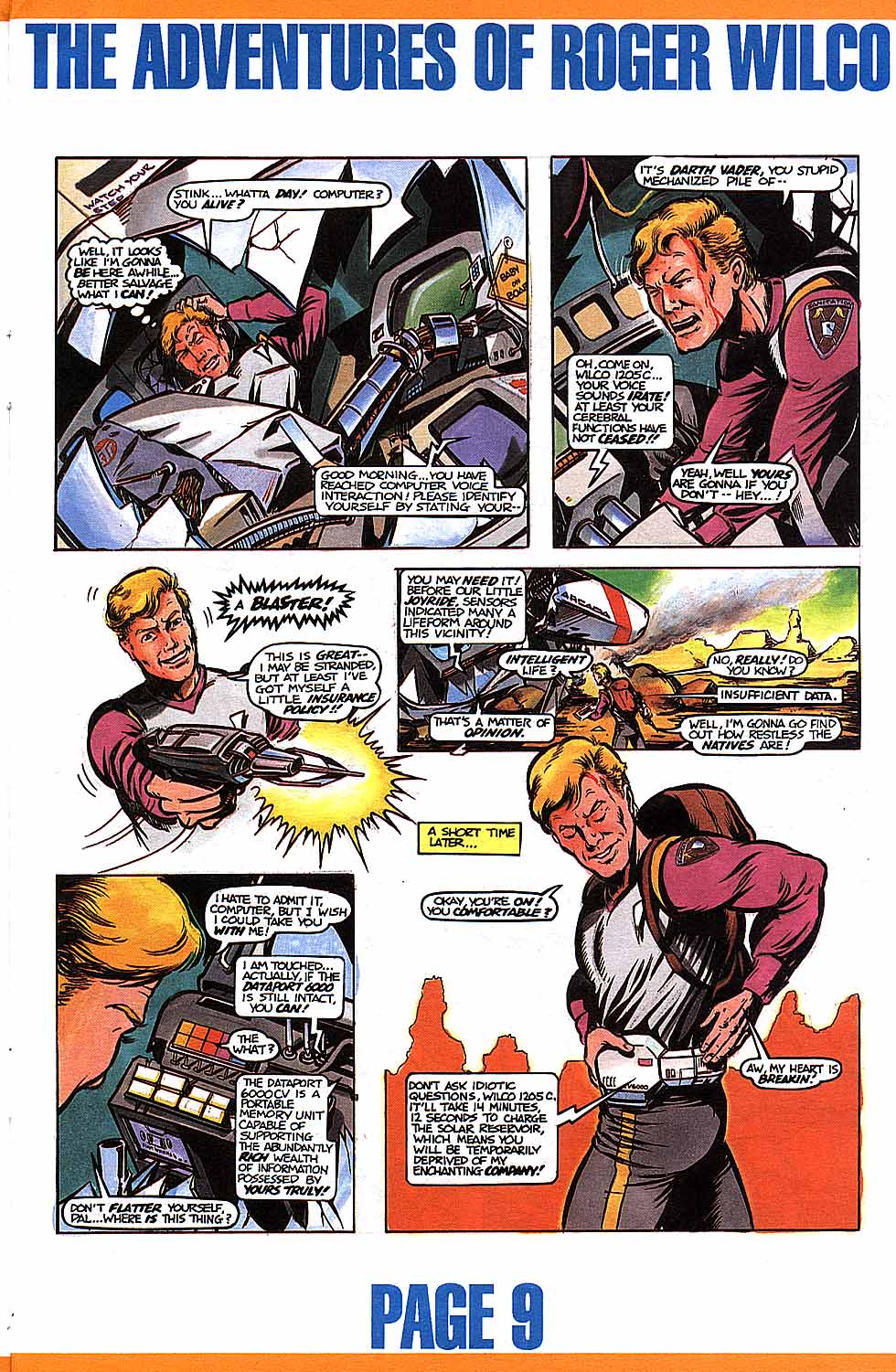 Read online Roger Wilco comic -  Issue #1 - 11
