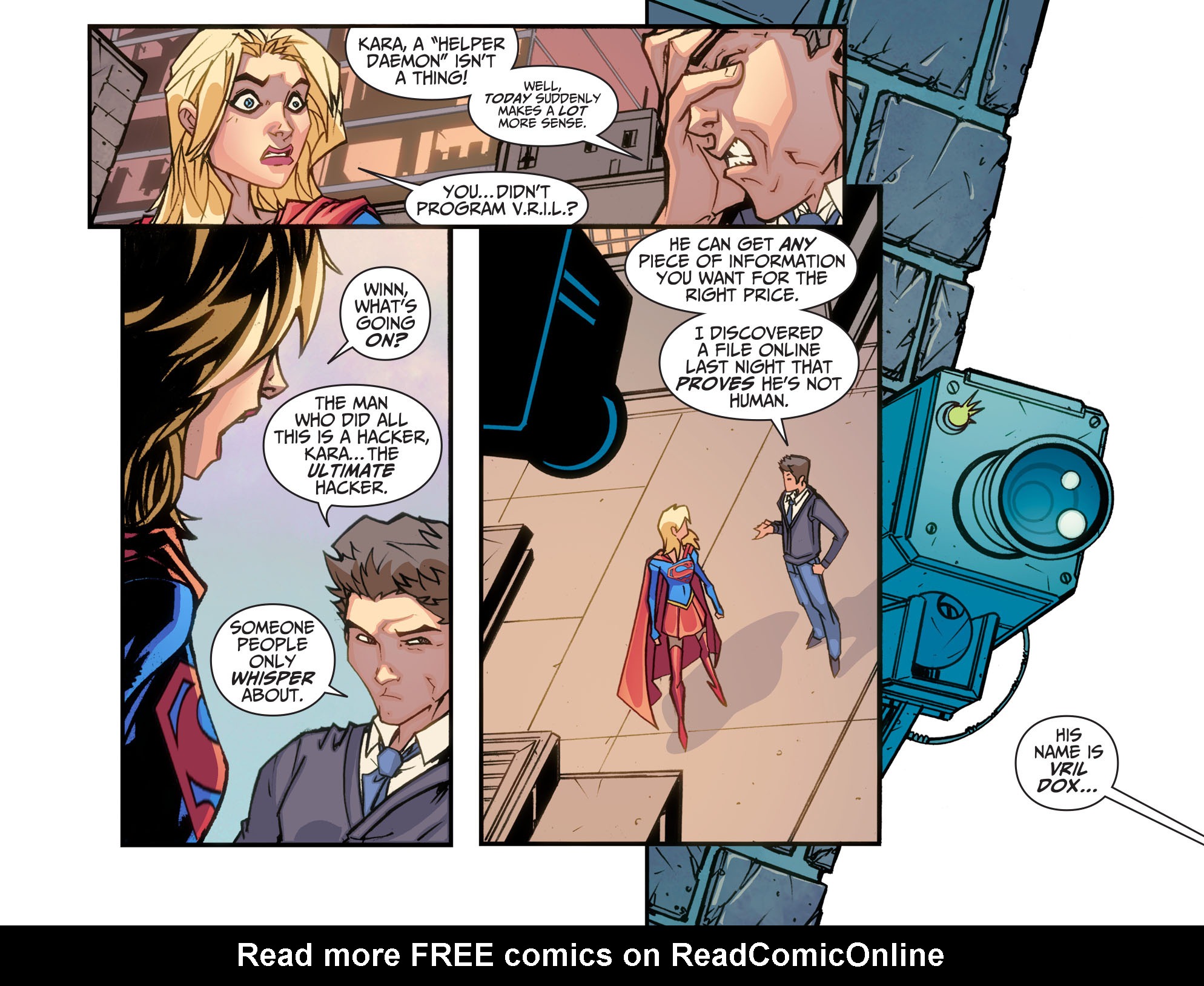 Read online Adventures of Supergirl comic -  Issue #4 - 20