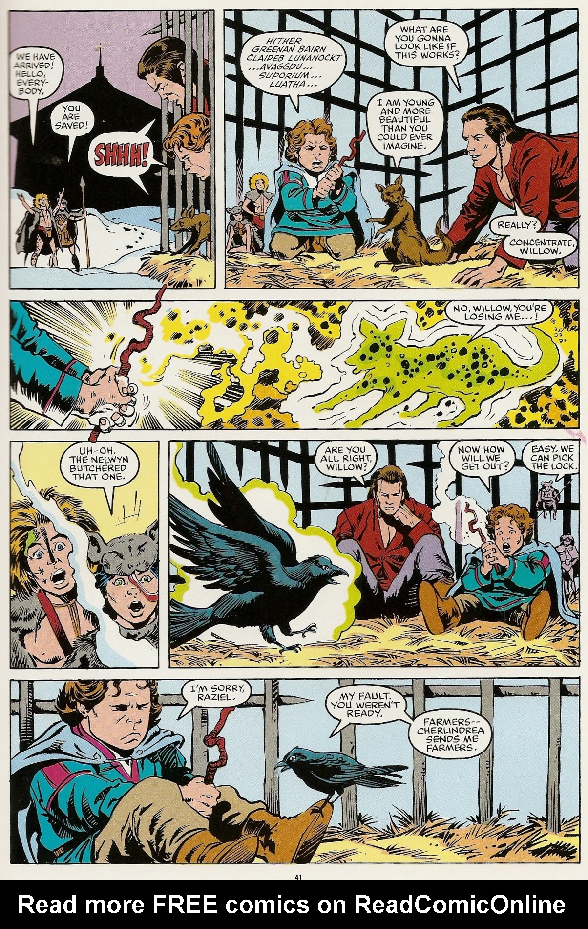 Read online Marvel Graphic Novel comic -  Issue #36 - Willow - 45