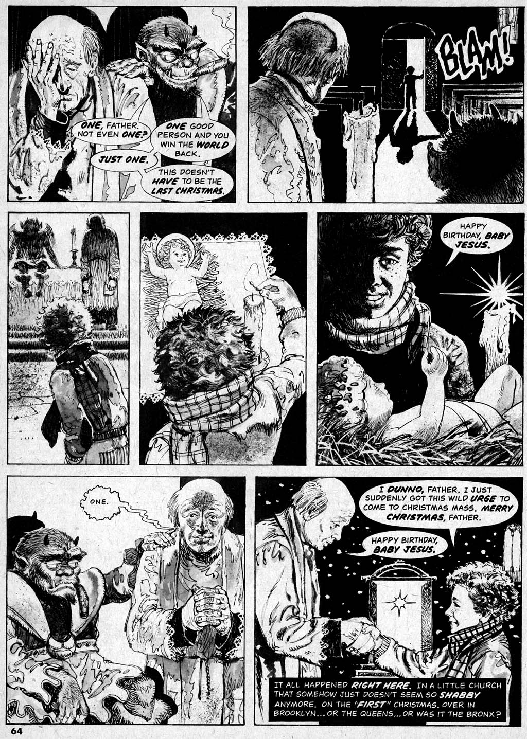 Read online Creepy (1964) comic -  Issue #77 - 64