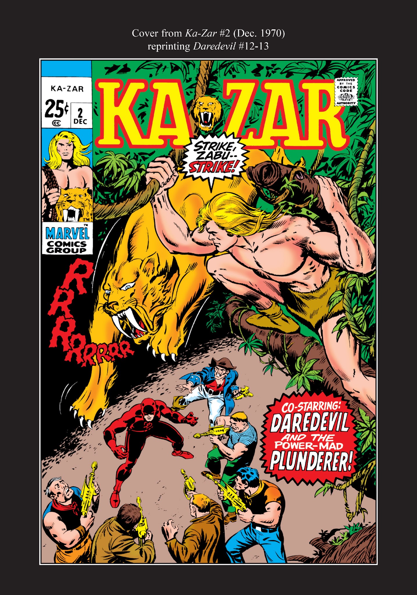 Read online Marvel Masterworks: Ka-Zar comic -  Issue # TPB 1 - 108