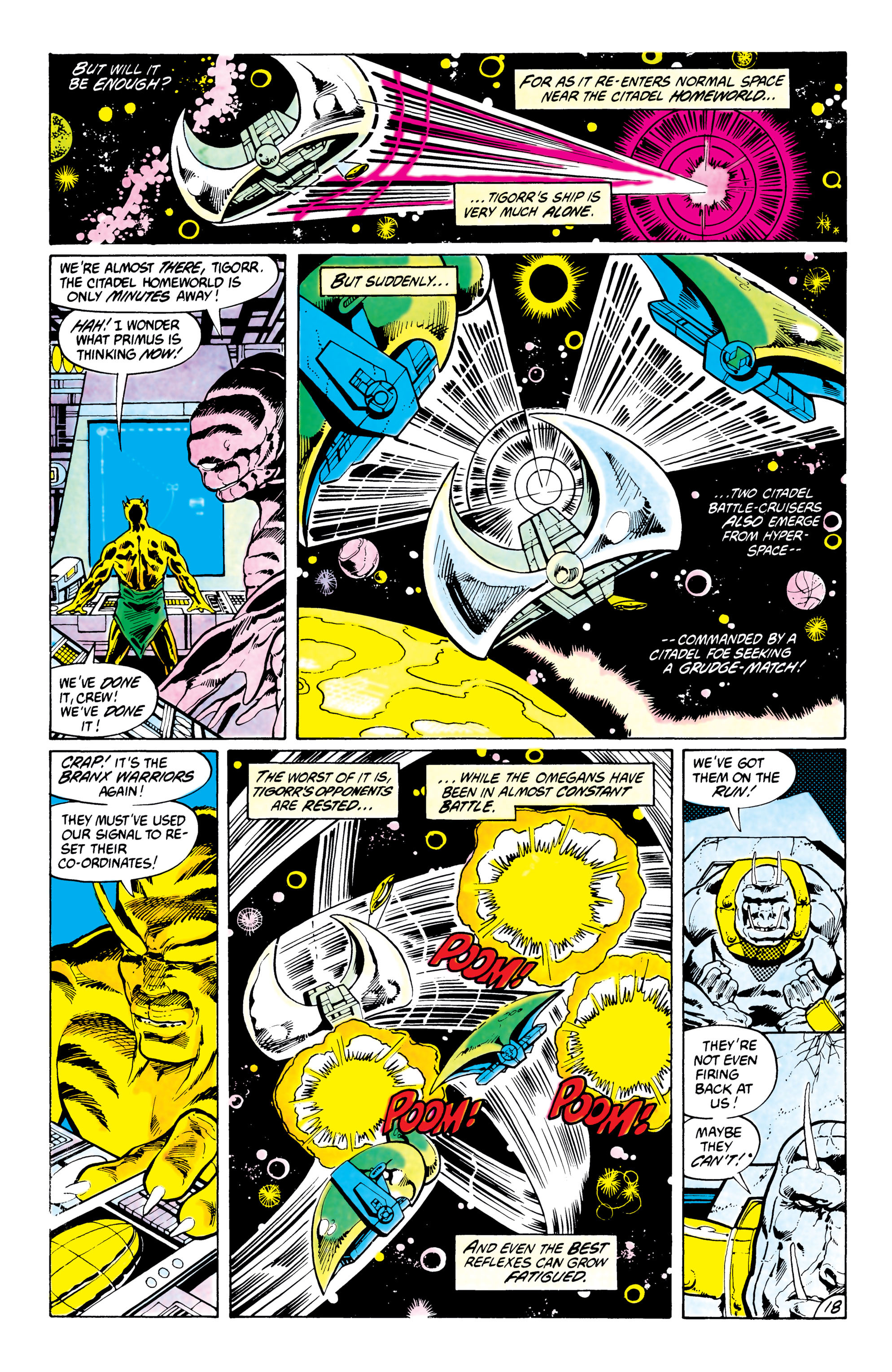 Read online The Omega Men (1983) comic -  Issue #5 - 19
