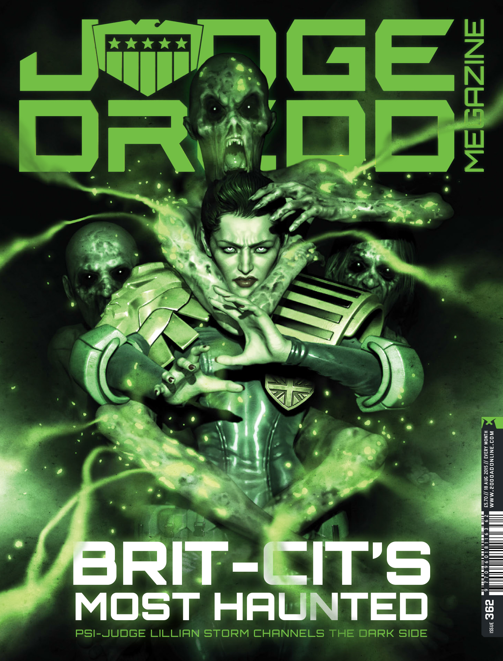 Read online Judge Dredd Megazine (Vol. 5) comic -  Issue #362 - 1