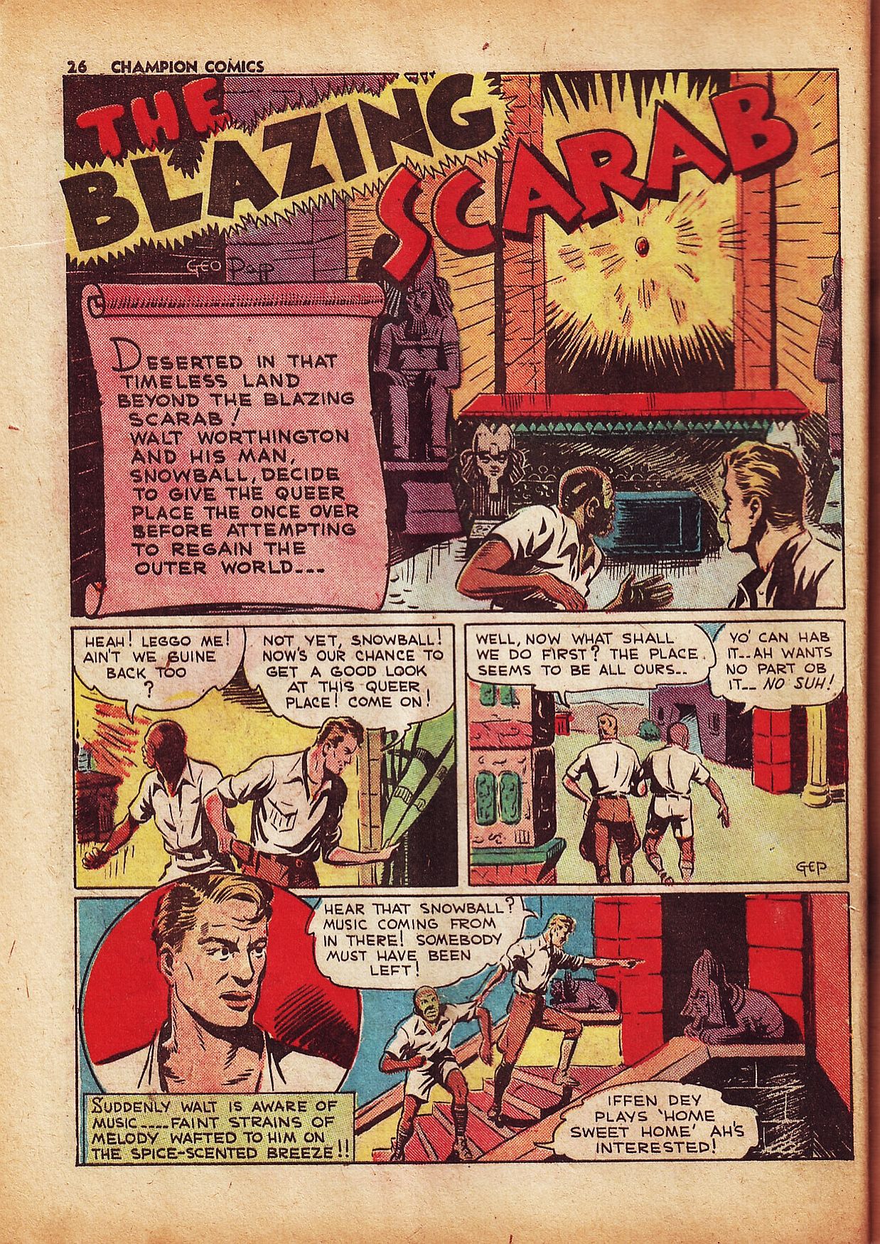 Read online Champion Comics comic -  Issue #5 - 28