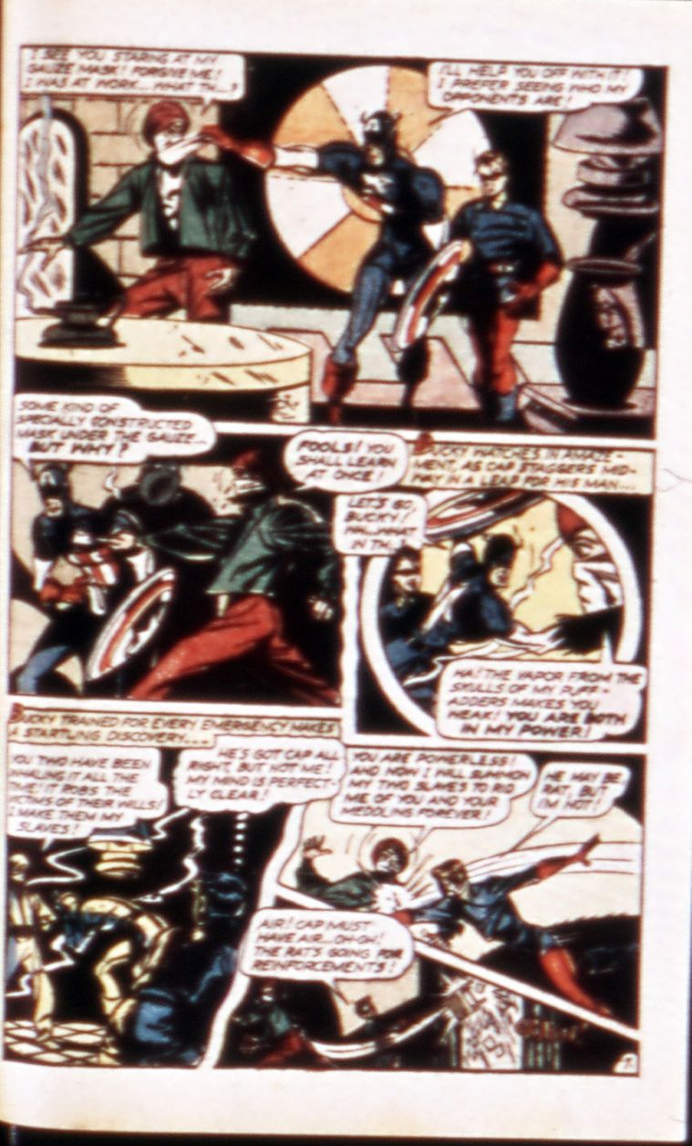 Read online Captain America Comics comic -  Issue #46 - 47
