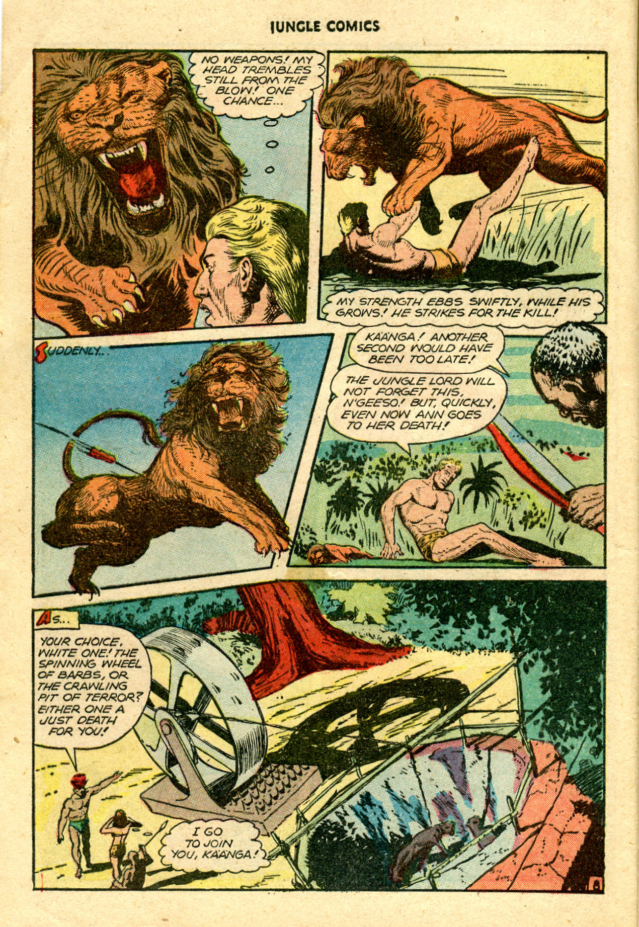 Read online Jungle Comics comic -  Issue #86 - 11