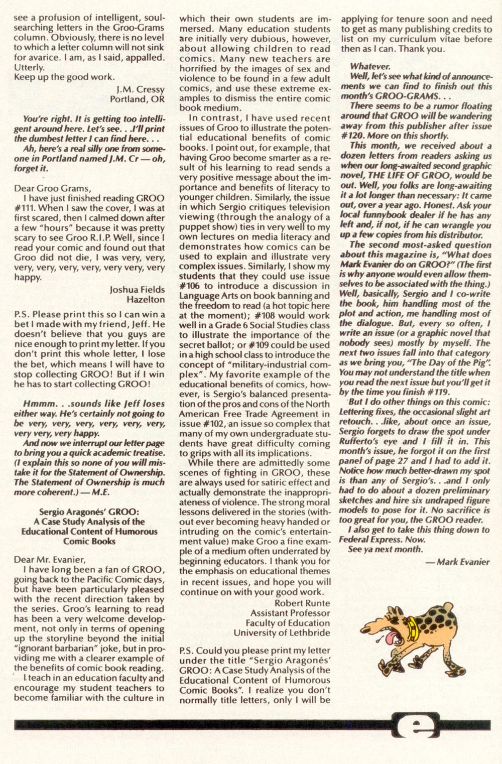 Read online Sergio Aragonés Groo the Wanderer comic -  Issue #117 - 32