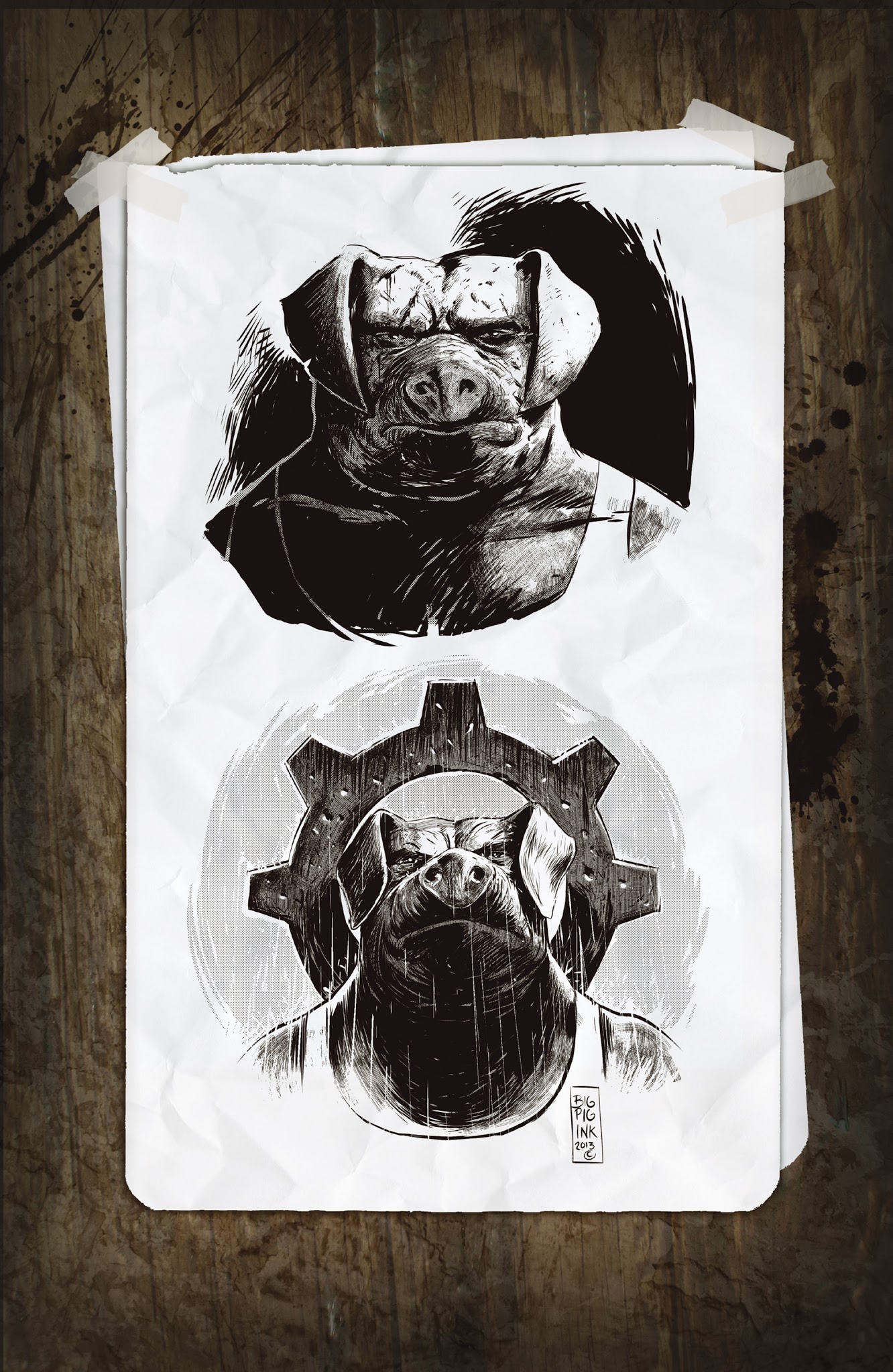 Read online Oink: Heaven's Butcher comic -  Issue # TPB - 111