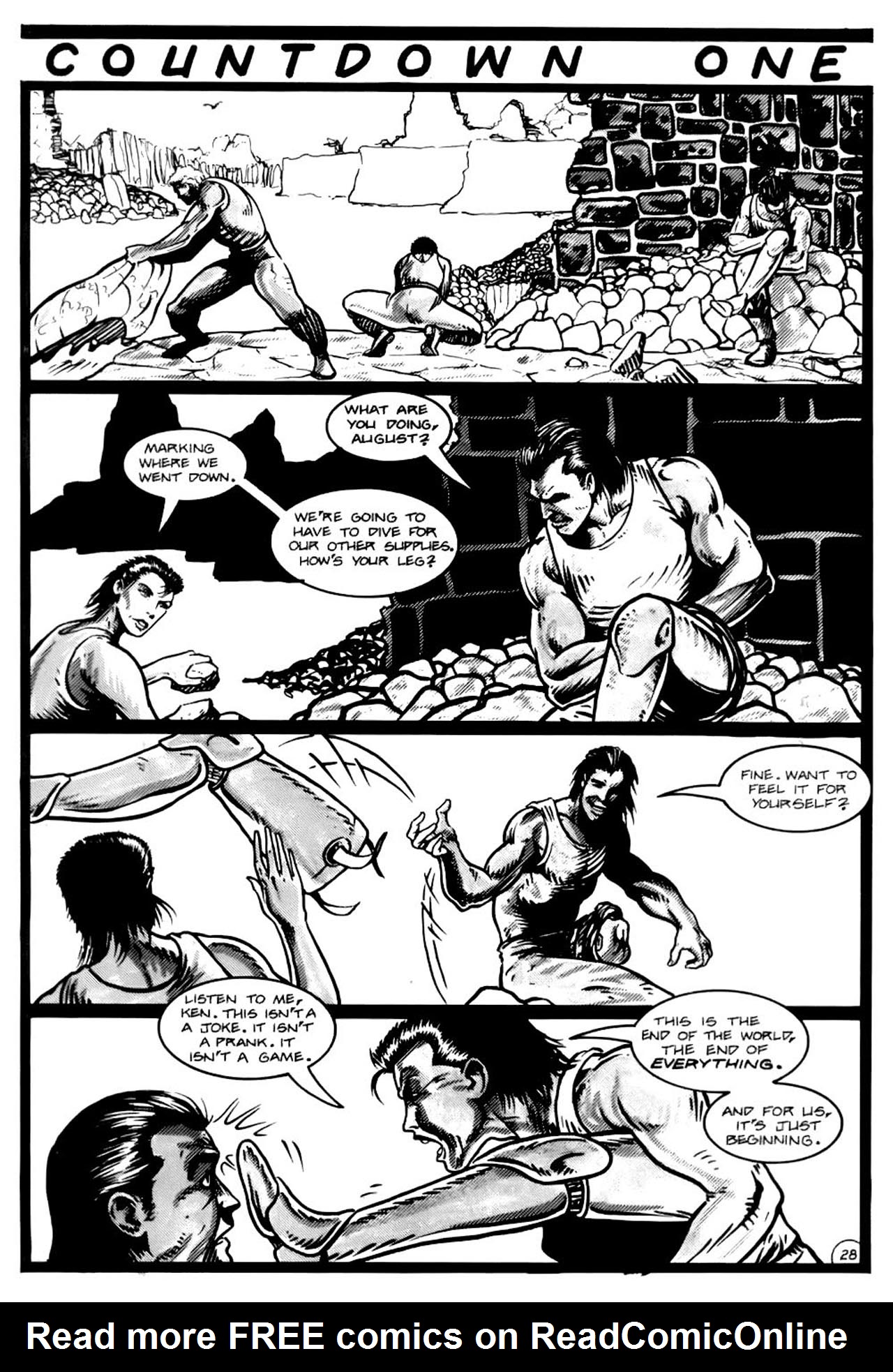 Read online Planet of the Apes (1990) comic -  Issue #13 - 30