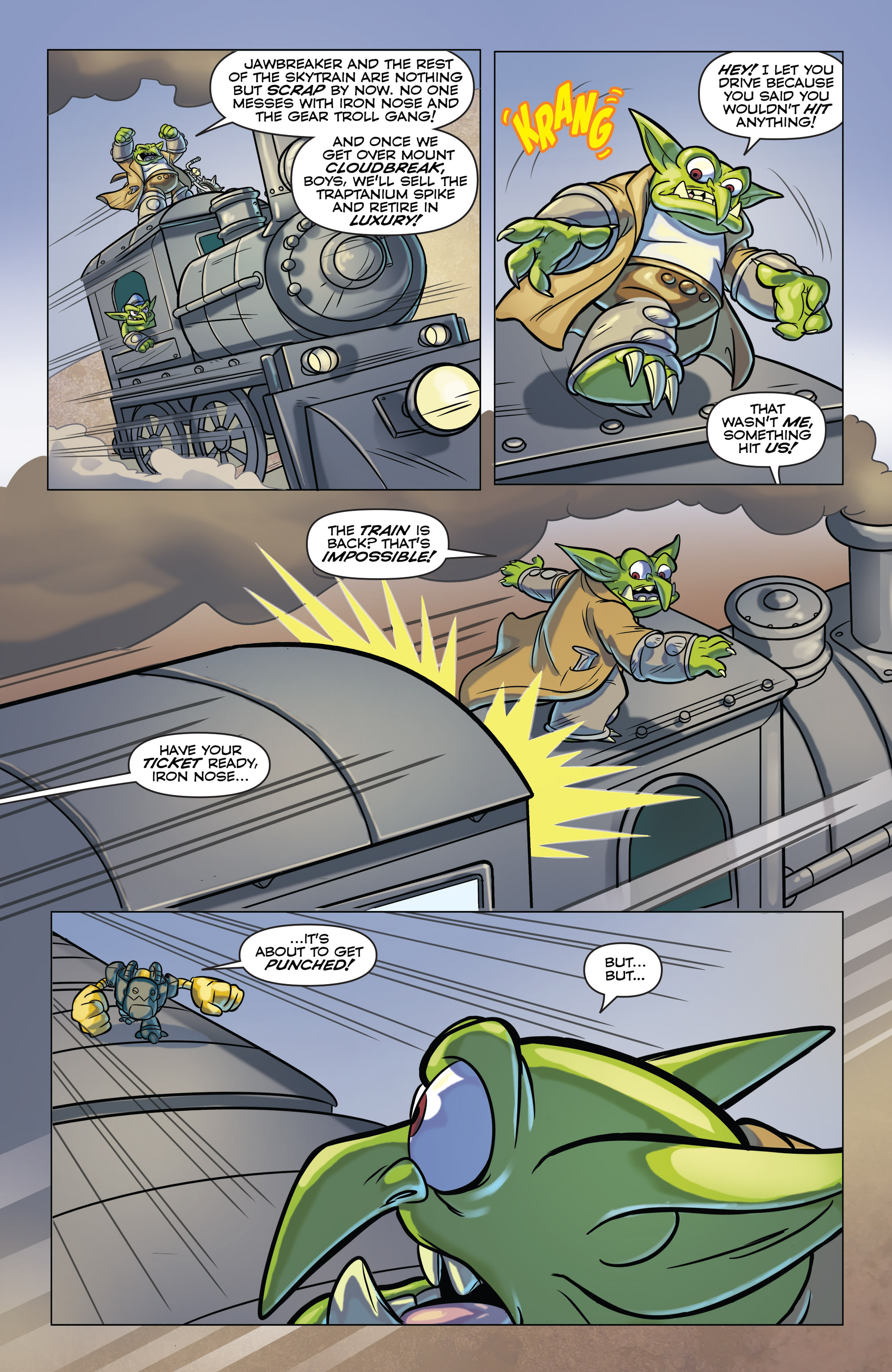 Read online Skylanders comic -  Issue #6 - 16