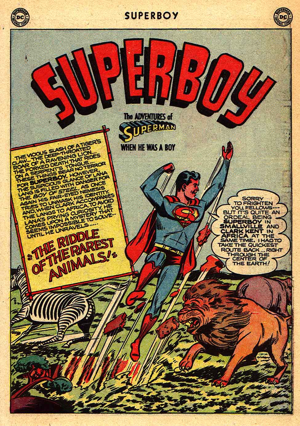 Read online Superboy (1949) comic -  Issue #19 - 15