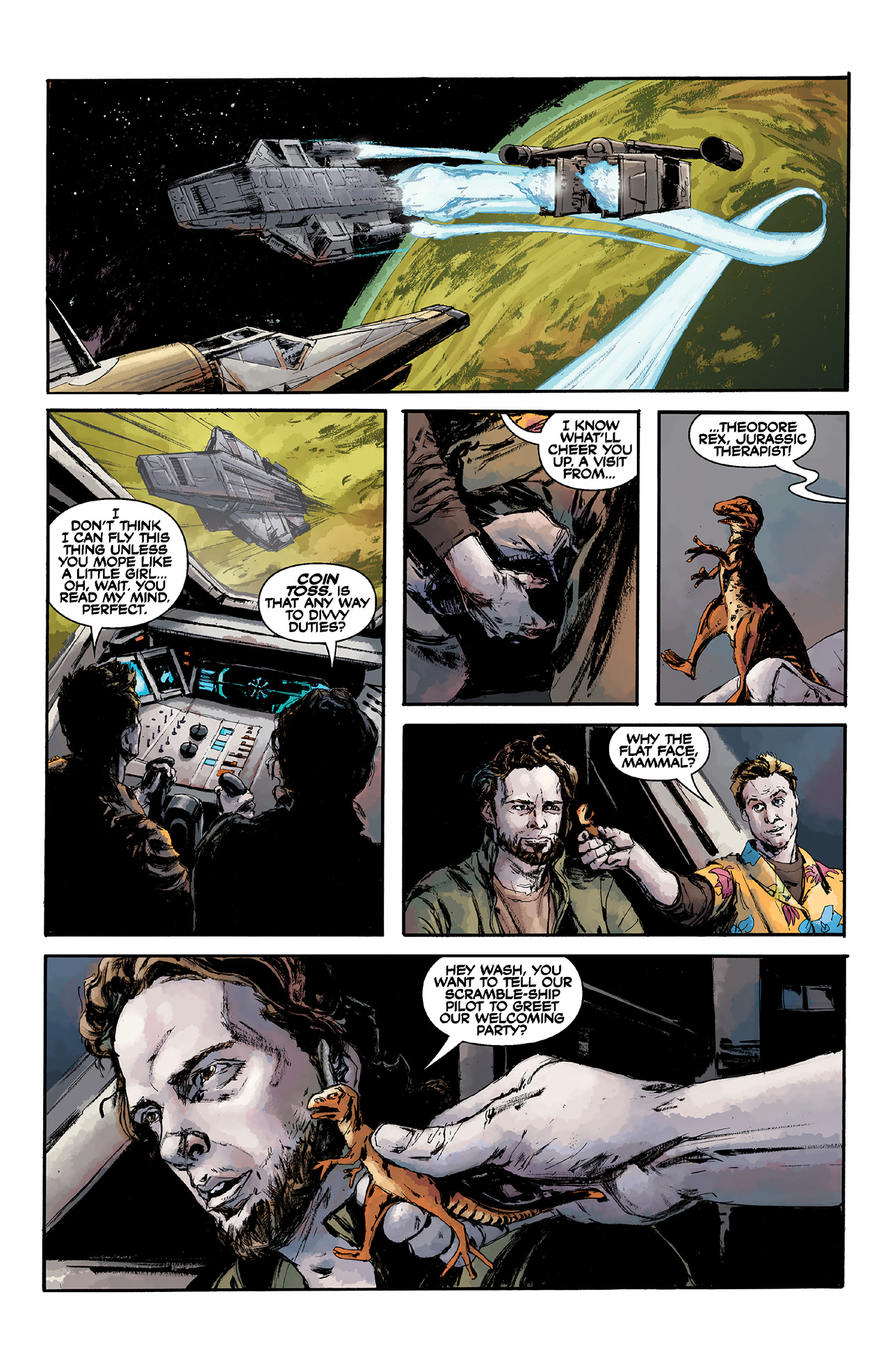 Read online Serenity: Float Out comic -  Issue # Full - 11