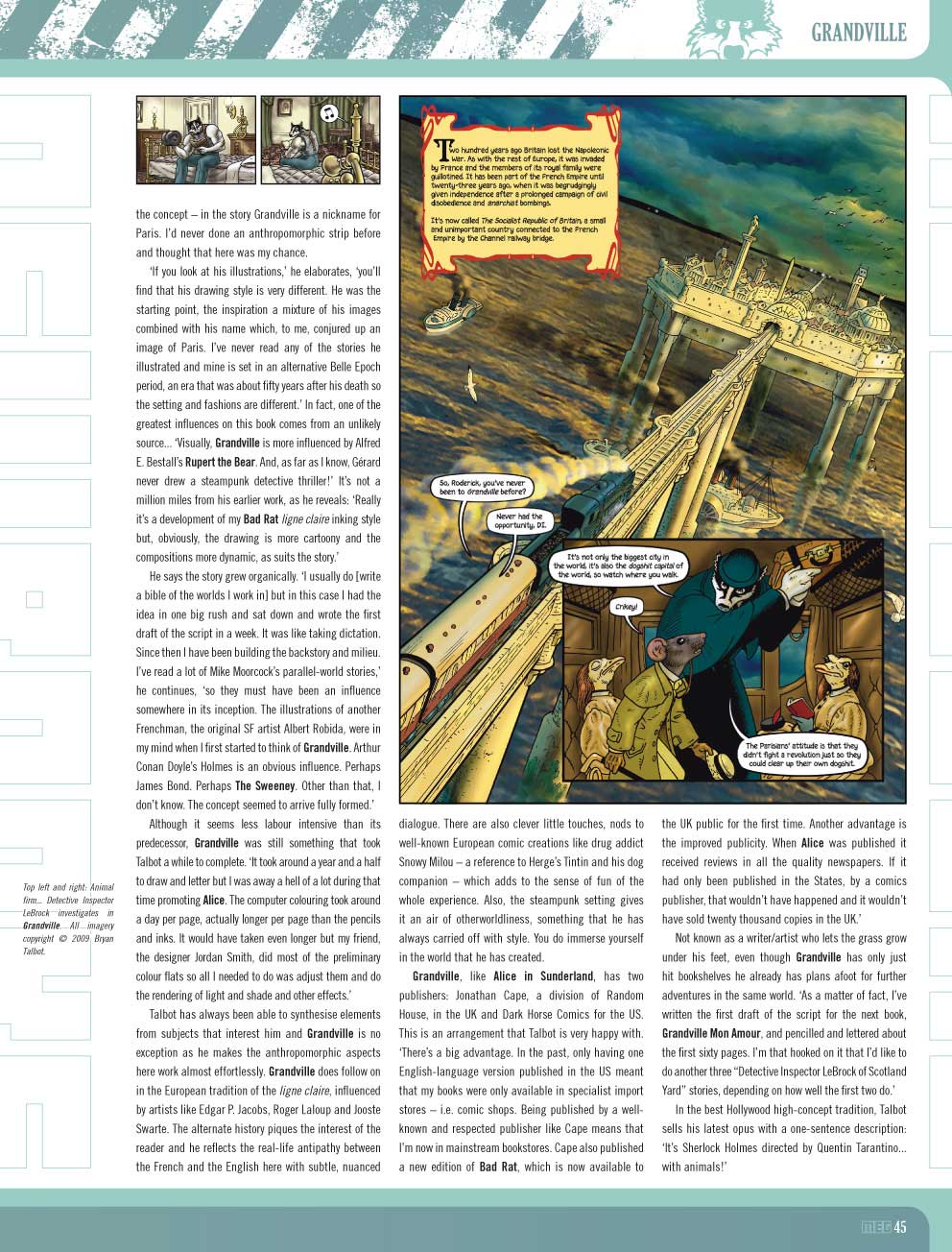 Read online Judge Dredd Megazine (Vol. 5) comic -  Issue #290 - 45