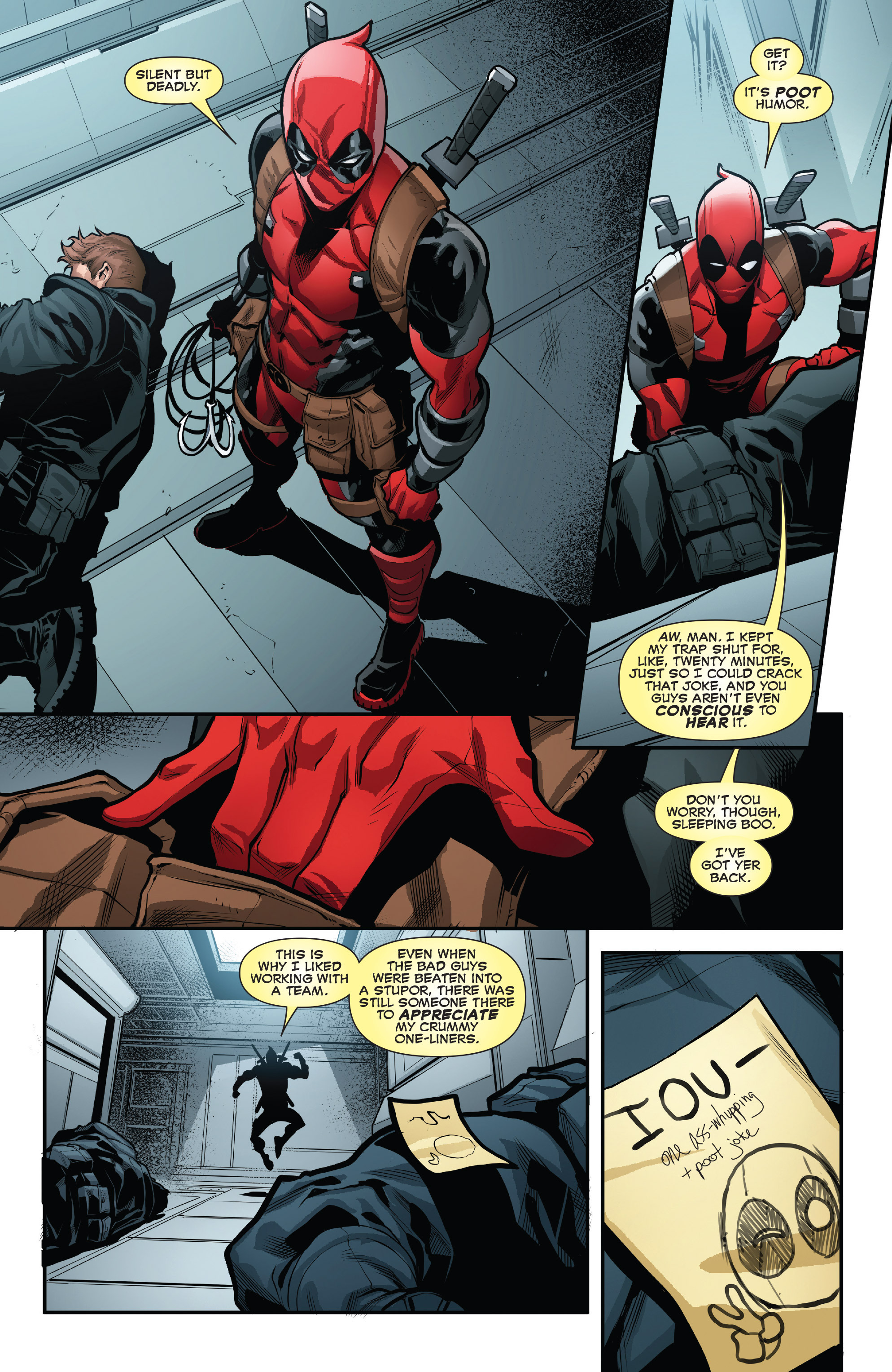 Read online Deadpool & the Mercs For Money [II] comic -  Issue #4 - 6