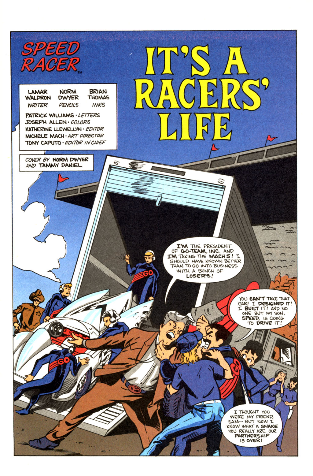 Read online Speed Racer (1987) comic -  Issue #30 - 2