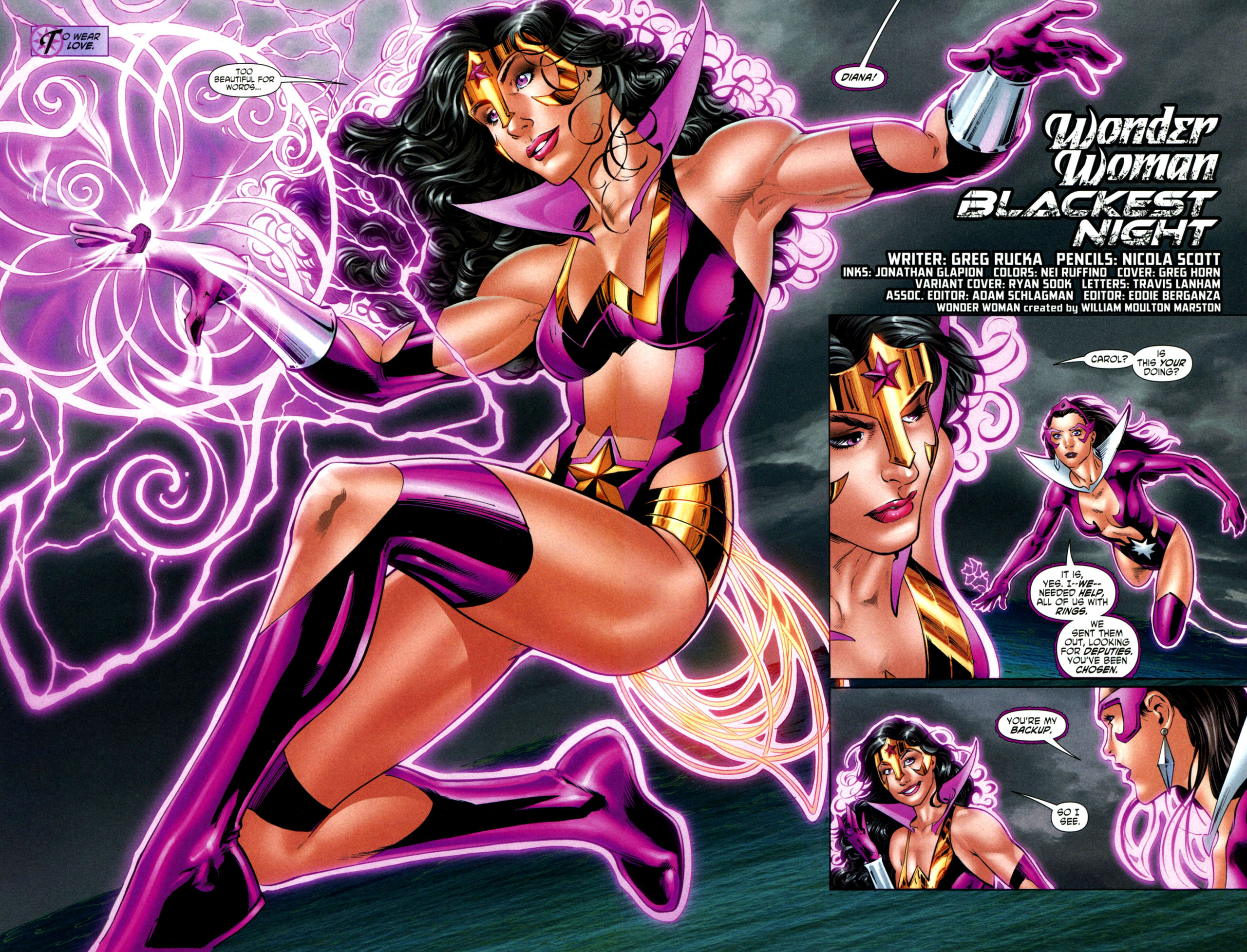 Read online Blackest Night: Wonder Woman comic -  Issue #3 - 3