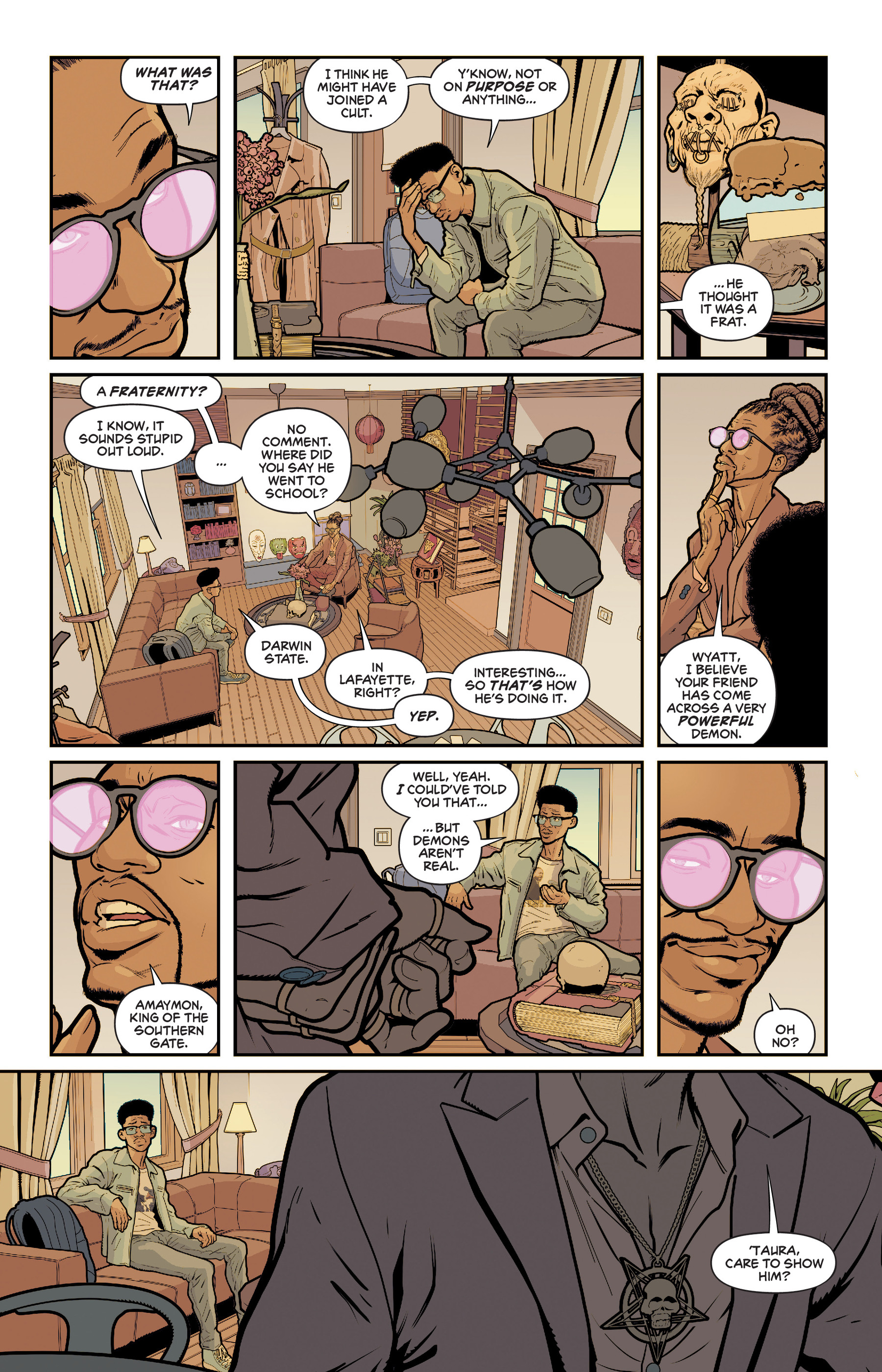 Read online Fraternity (2022) comic -  Issue # TPB - 78