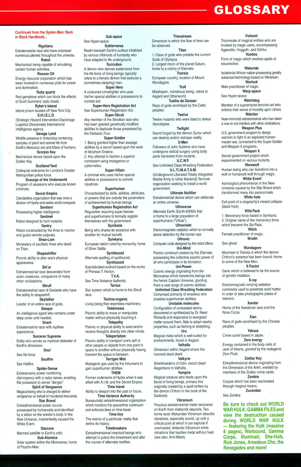 Read online All-New Official Handbook of the Marvel Universe A to Z: Update comic -  Issue #3 - 67