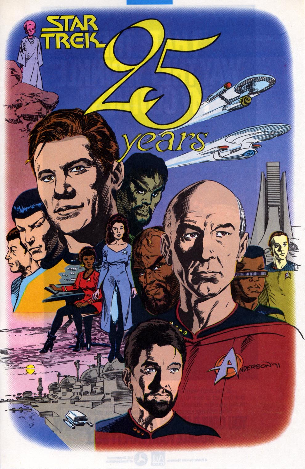 Read online Star Trek (1989) comic -  Issue #24 - 54