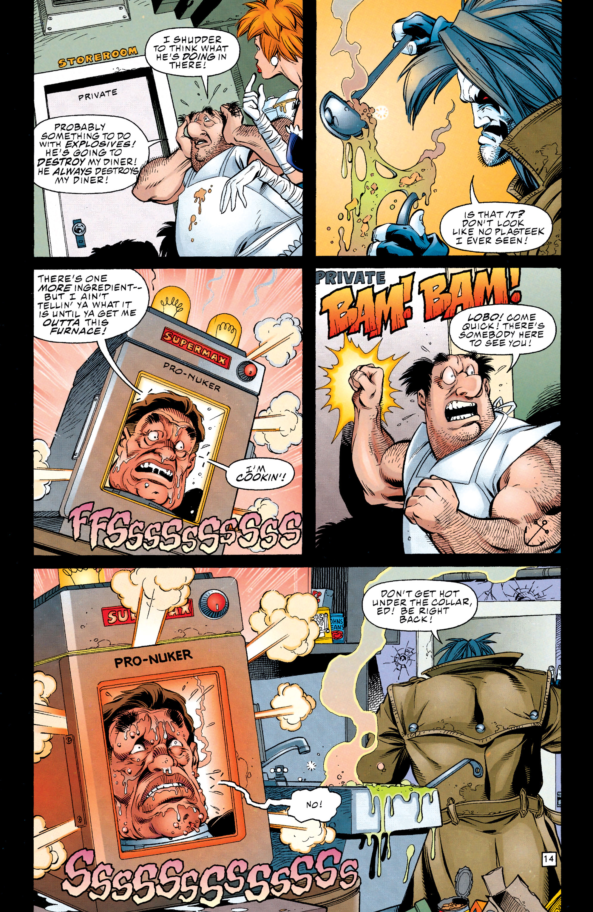 Read online Lobo (1993) comic -  Issue #17 - 14