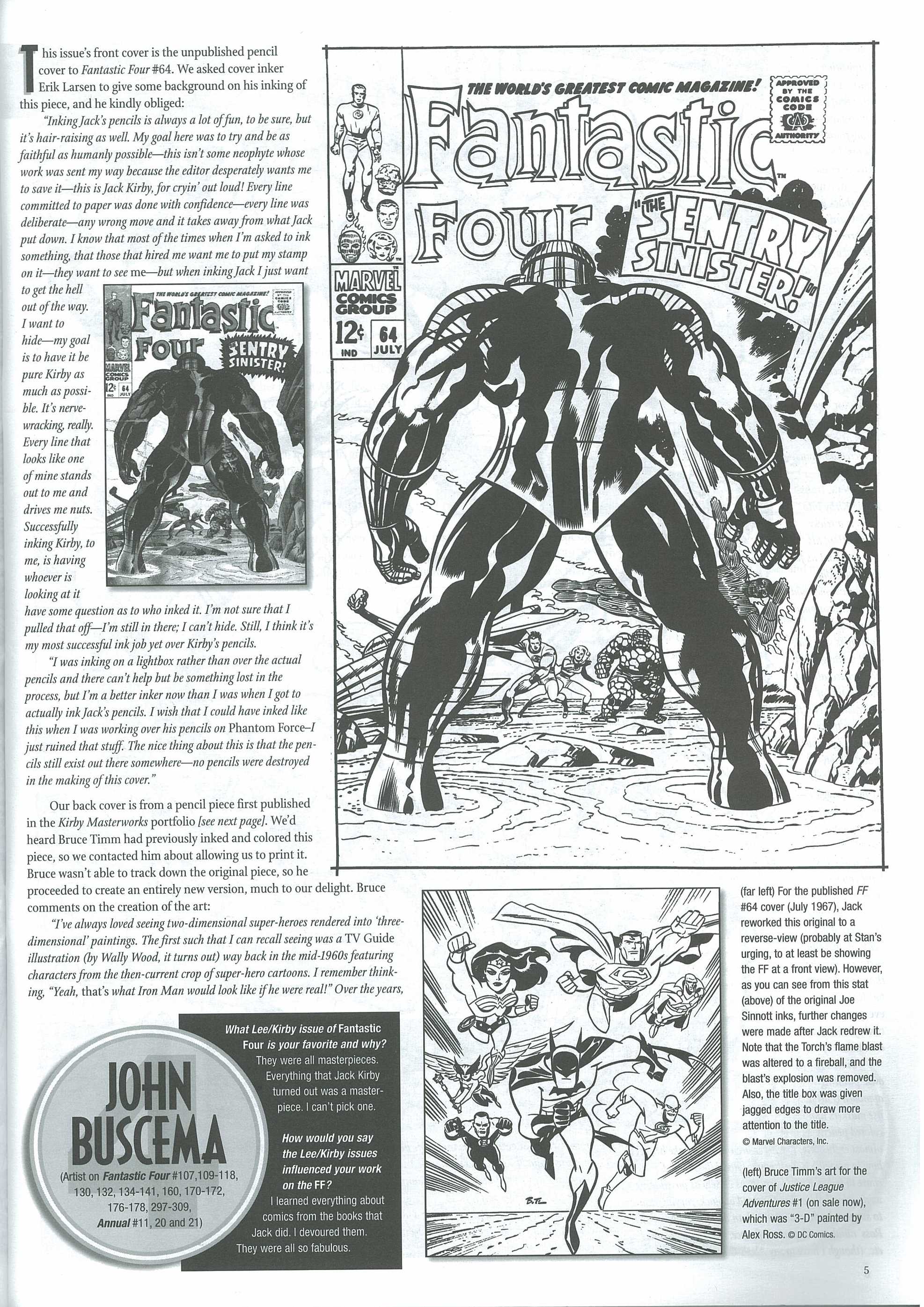 Read online The Jack Kirby Collector comic -  Issue #33 - 7