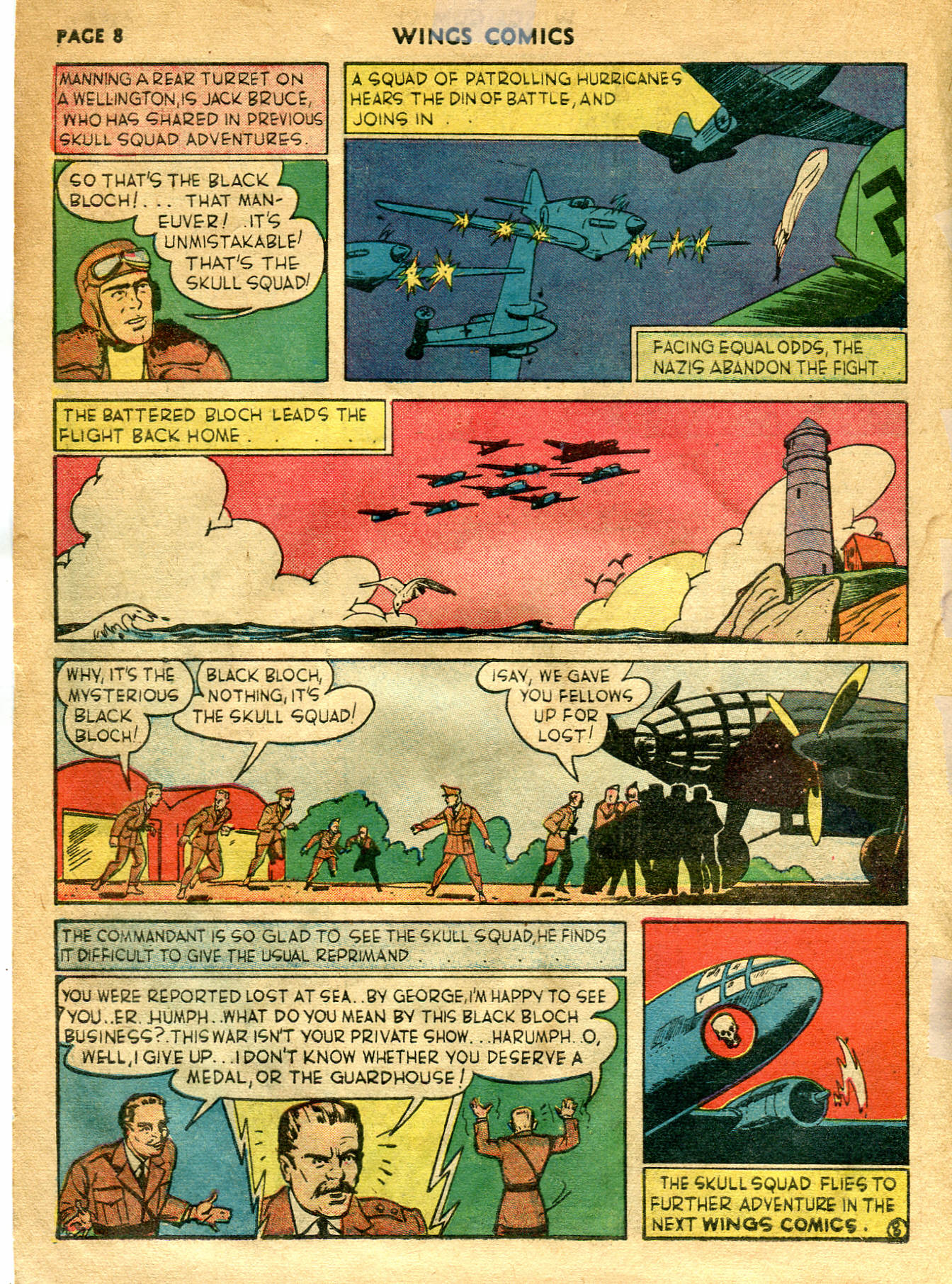 Read online Wings Comics comic -  Issue #5 - 10