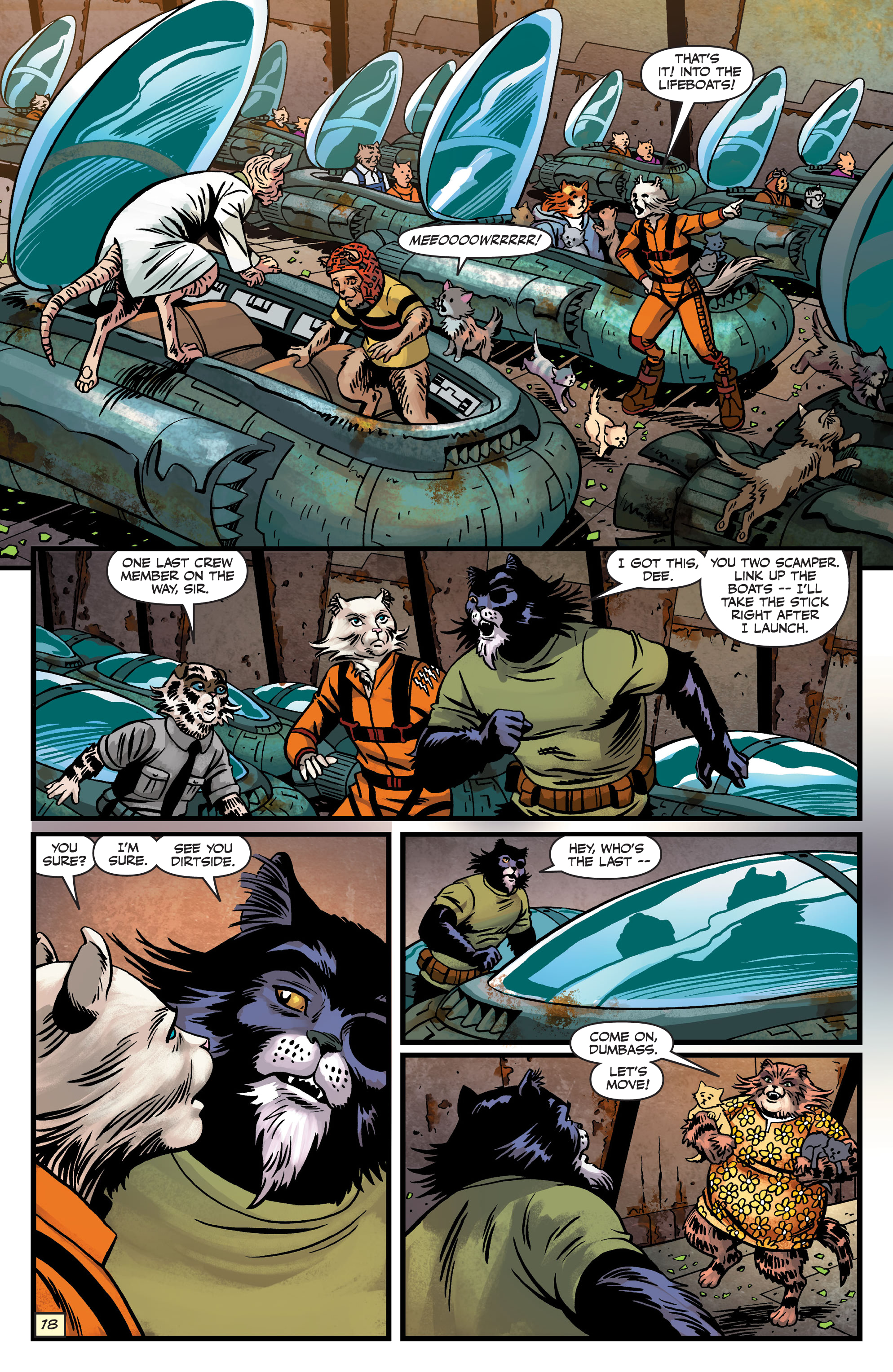 Read online Captain Ginger Season 2 comic -  Issue #2 - 18