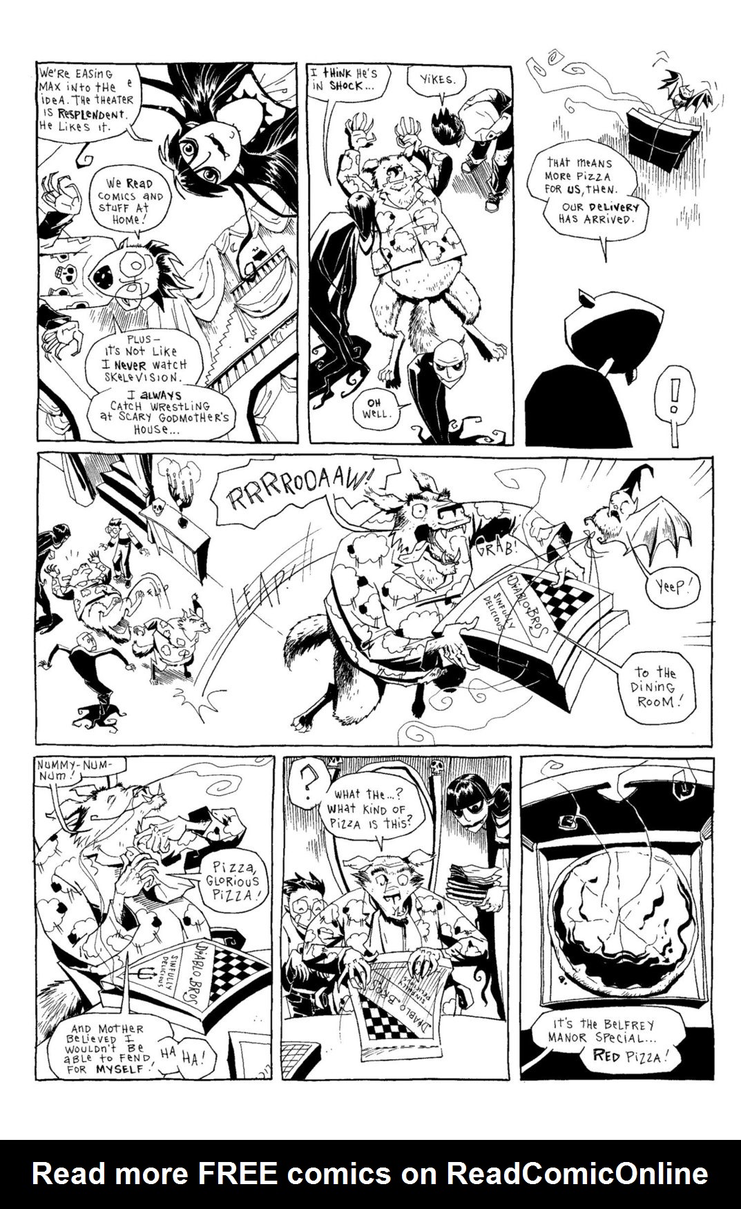 Read online Scary Godmother Comic Book Stories comic -  Issue # TPB - 90
