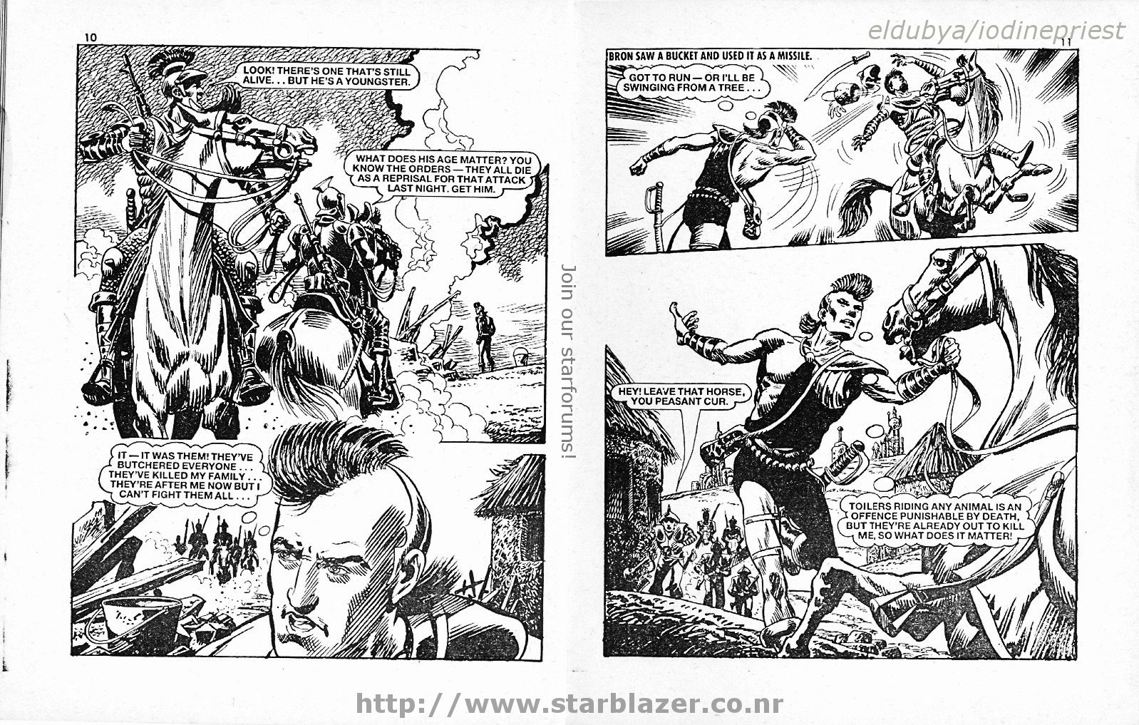 Read online Starblazer comic -  Issue #182 - 7