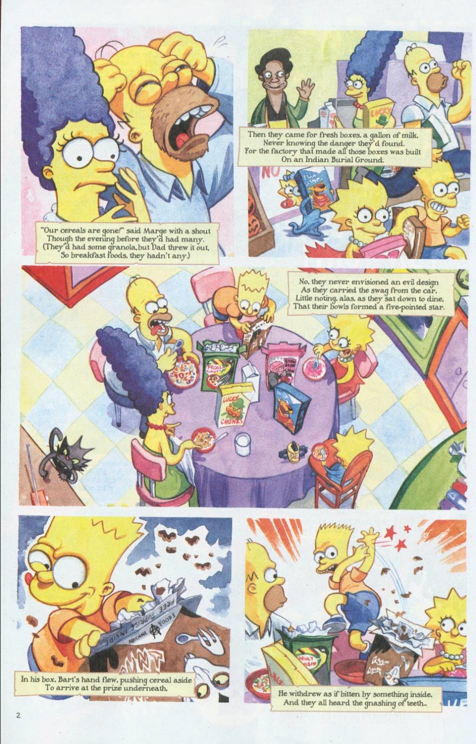 Read online Treehouse of Horror comic -  Issue #8 - 18