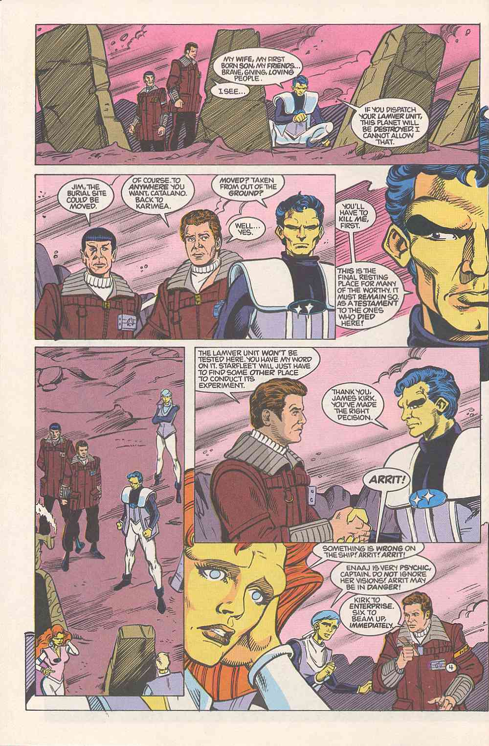 Read online Star Trek (1989) comic -  Issue #14 - 5