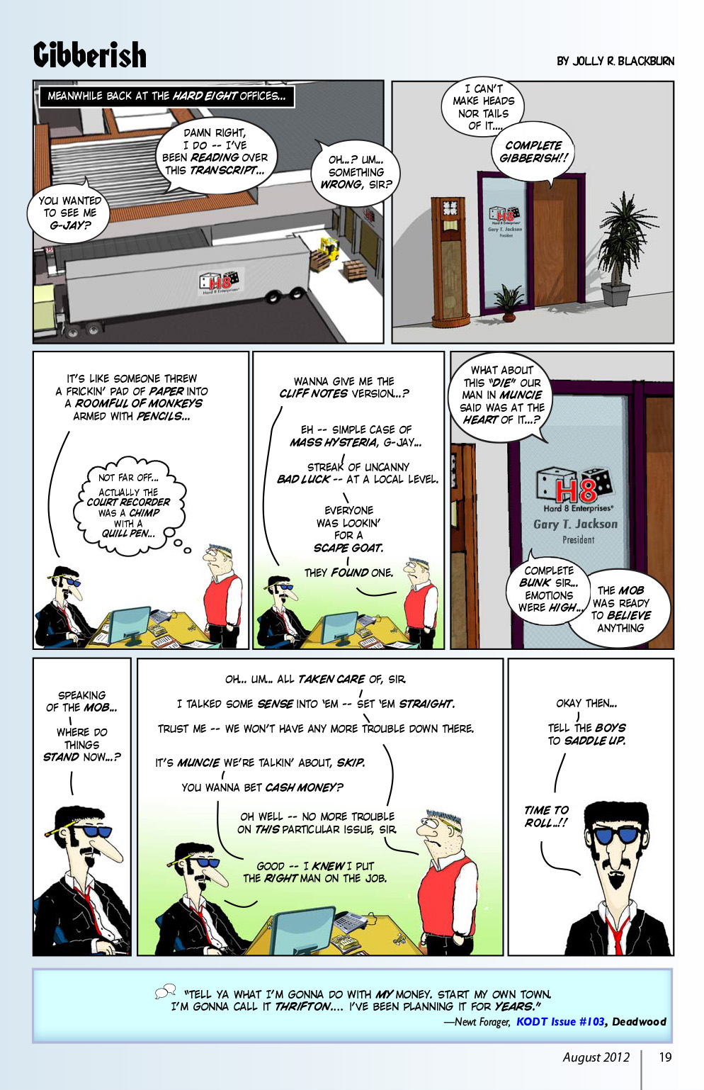 Read online Knights of the Dinner Table comic -  Issue #190 - 21