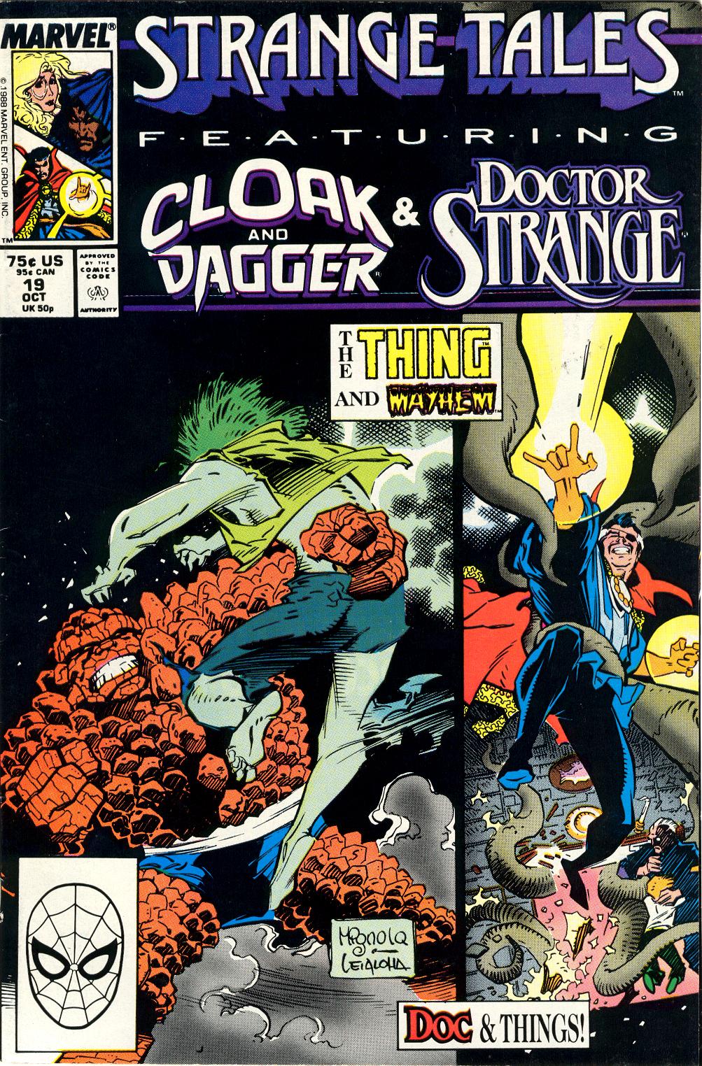 Read online Strange Tales (1987) comic -  Issue #19 - 1