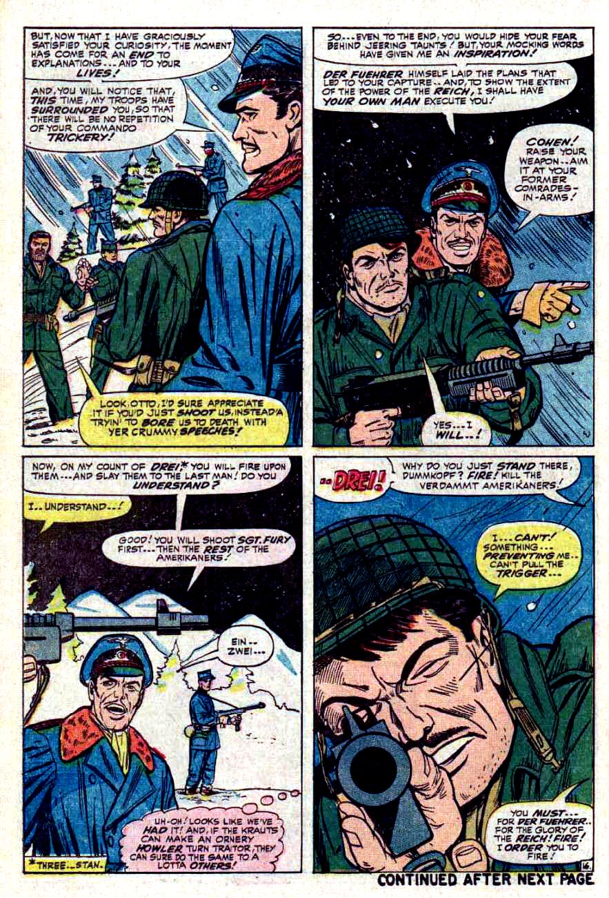 Read online Sgt. Fury comic -  Issue #32 - 22
